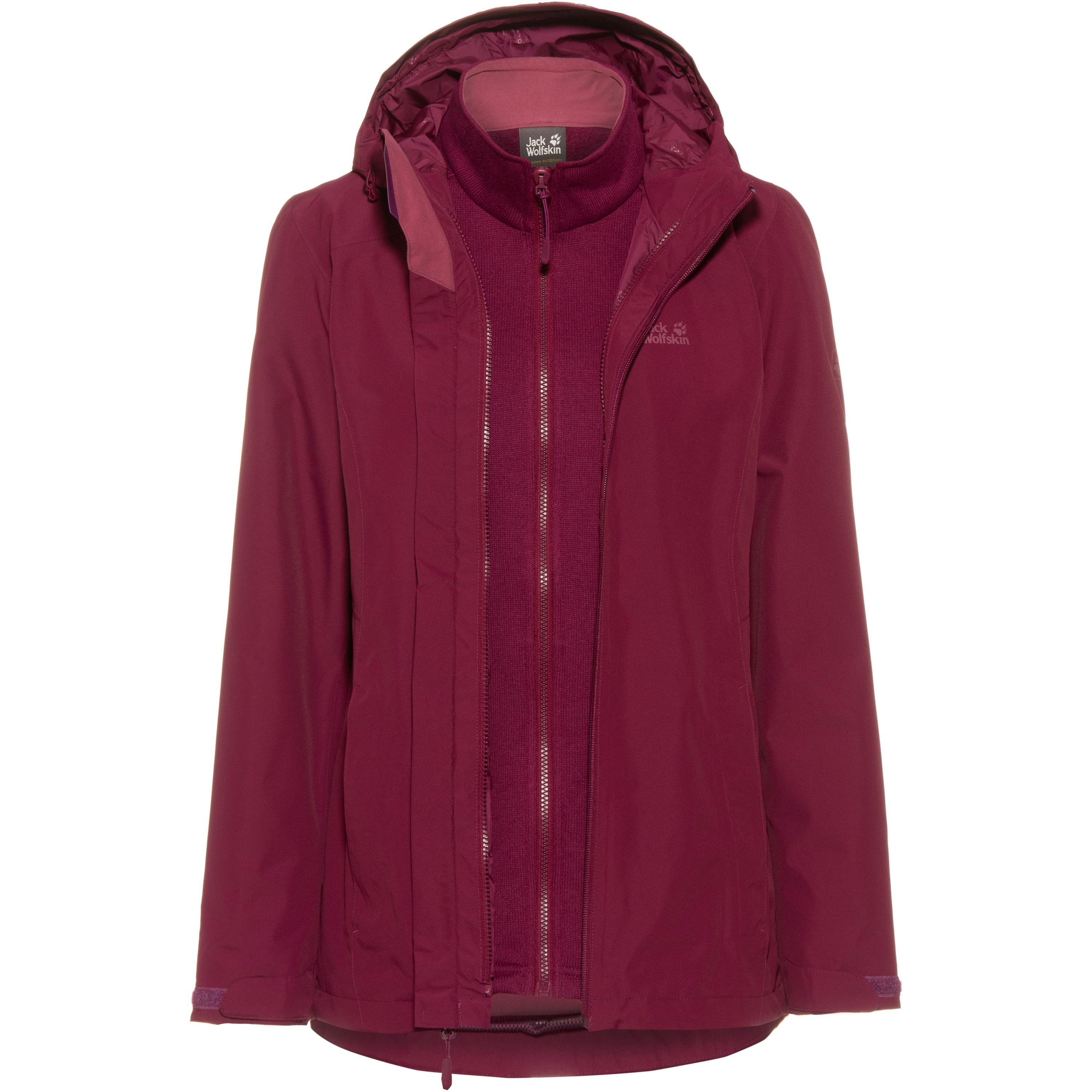 Jack Wolfskin Norrland 3in1 Doppeljacke Damen