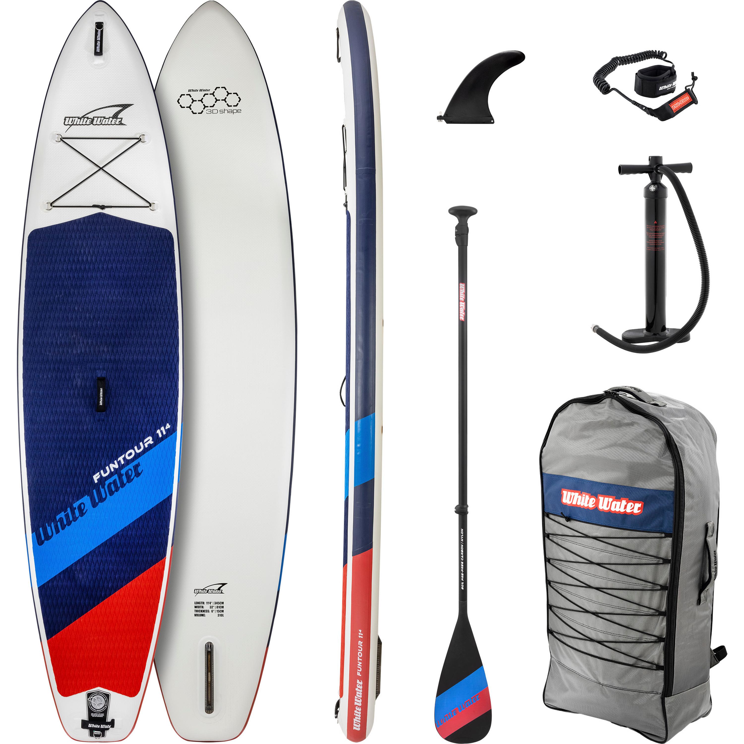 WhiteWater FUNTOUR 11'4" x 32" x 6" SUP Sets