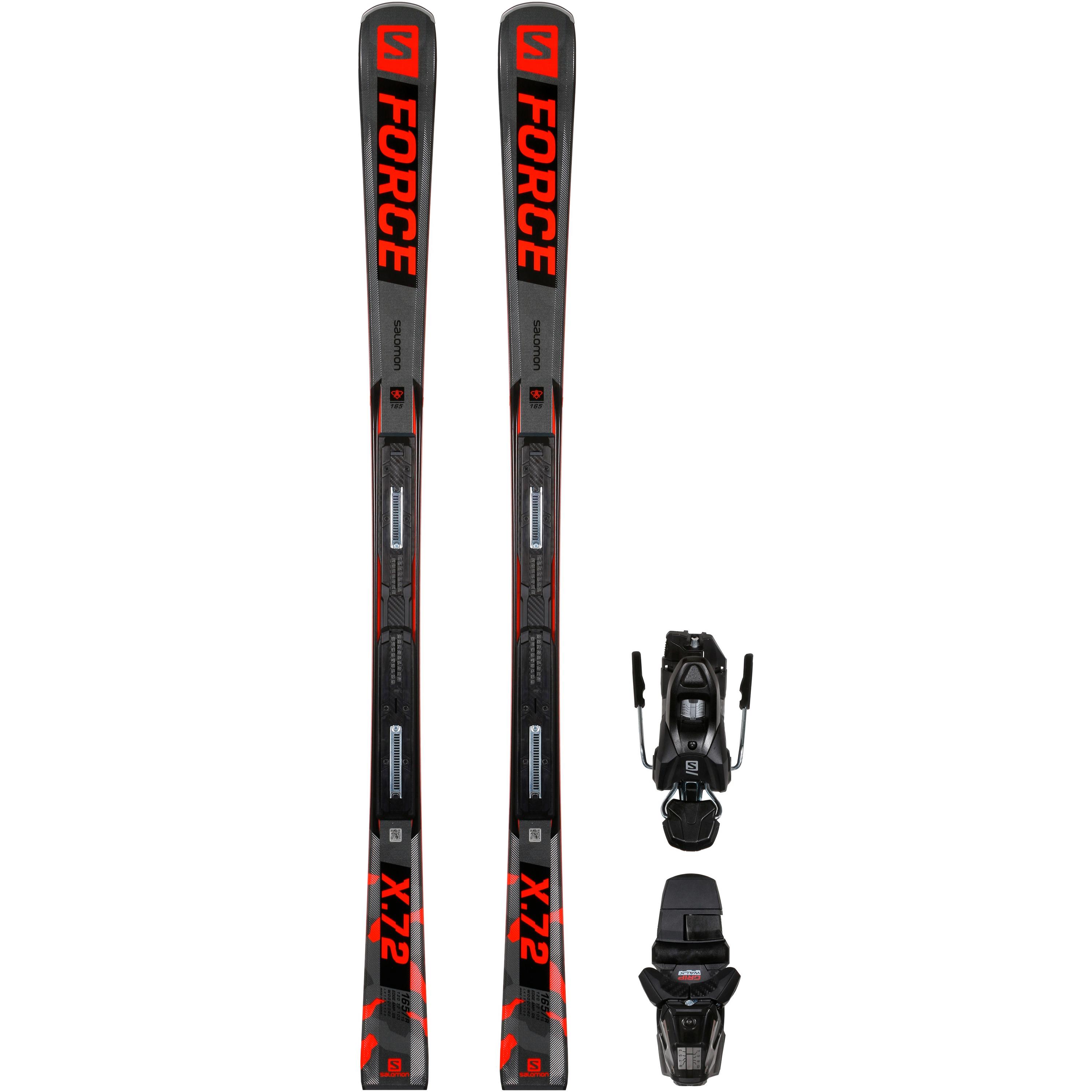 Salomon Alp. Ski Set E S/FORCE X72 + M10 GW Carving Ski
