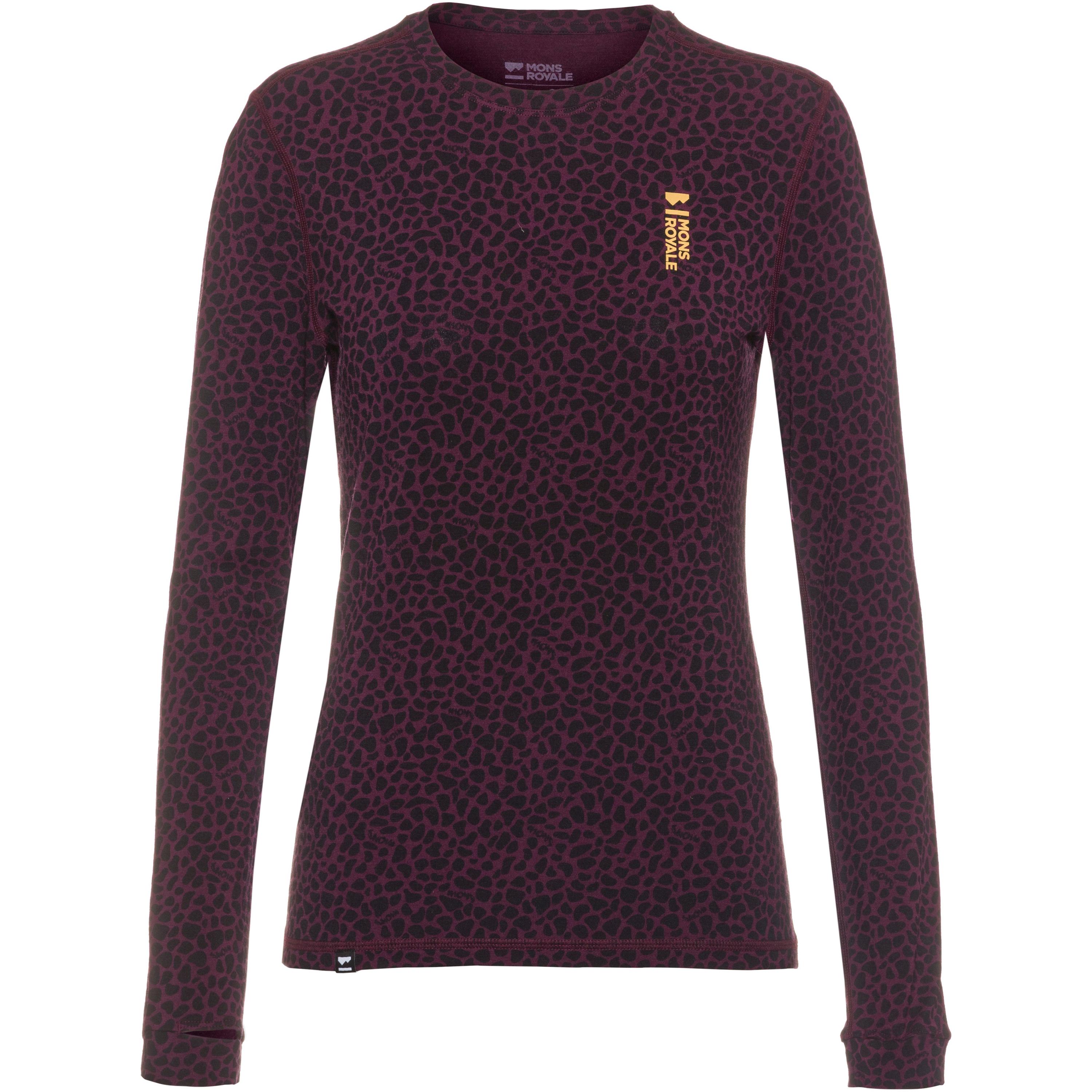 Mons Royale Cascade Layerlangarmshirt Damen