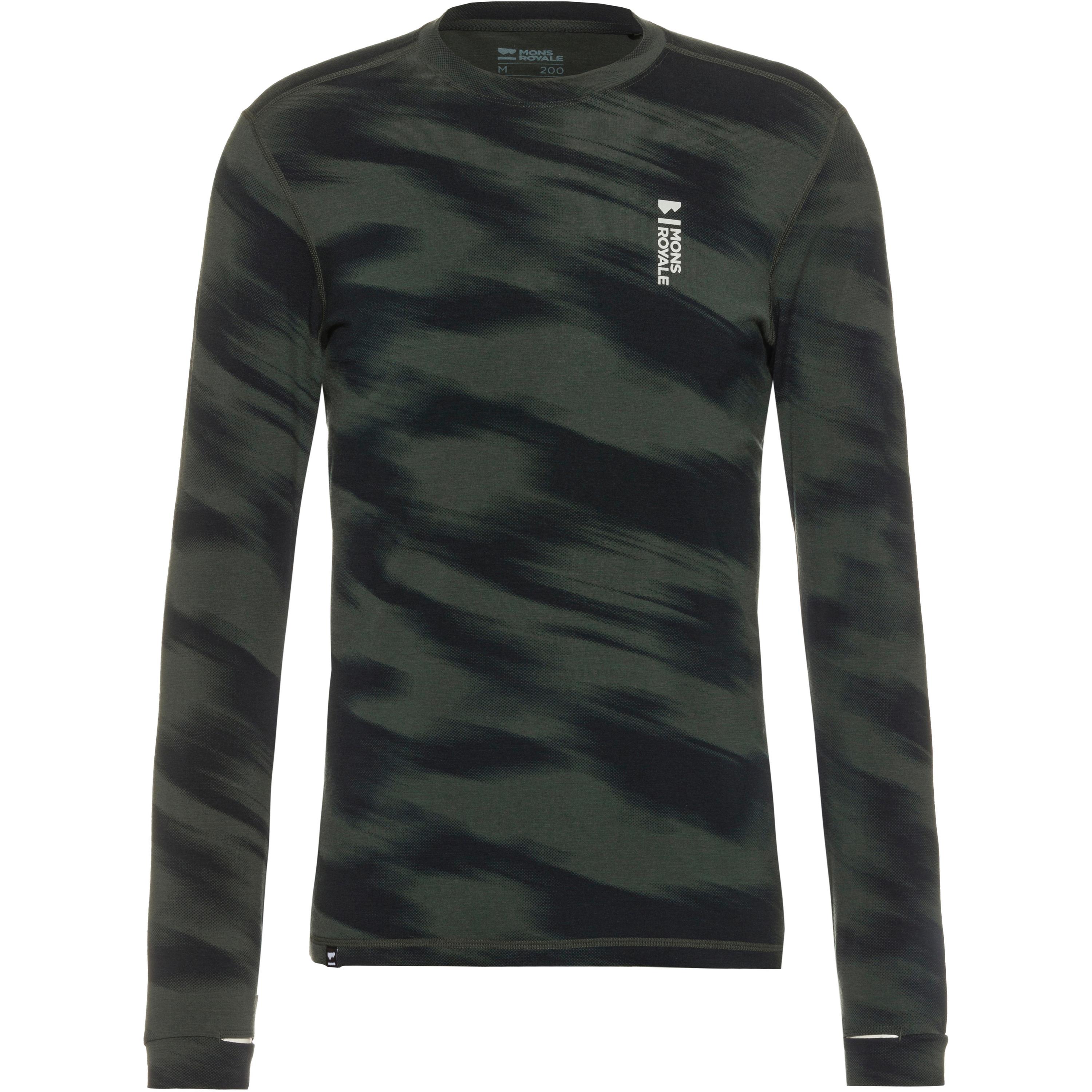 Mons Royale Cascade Layerlangarmshirt Herren