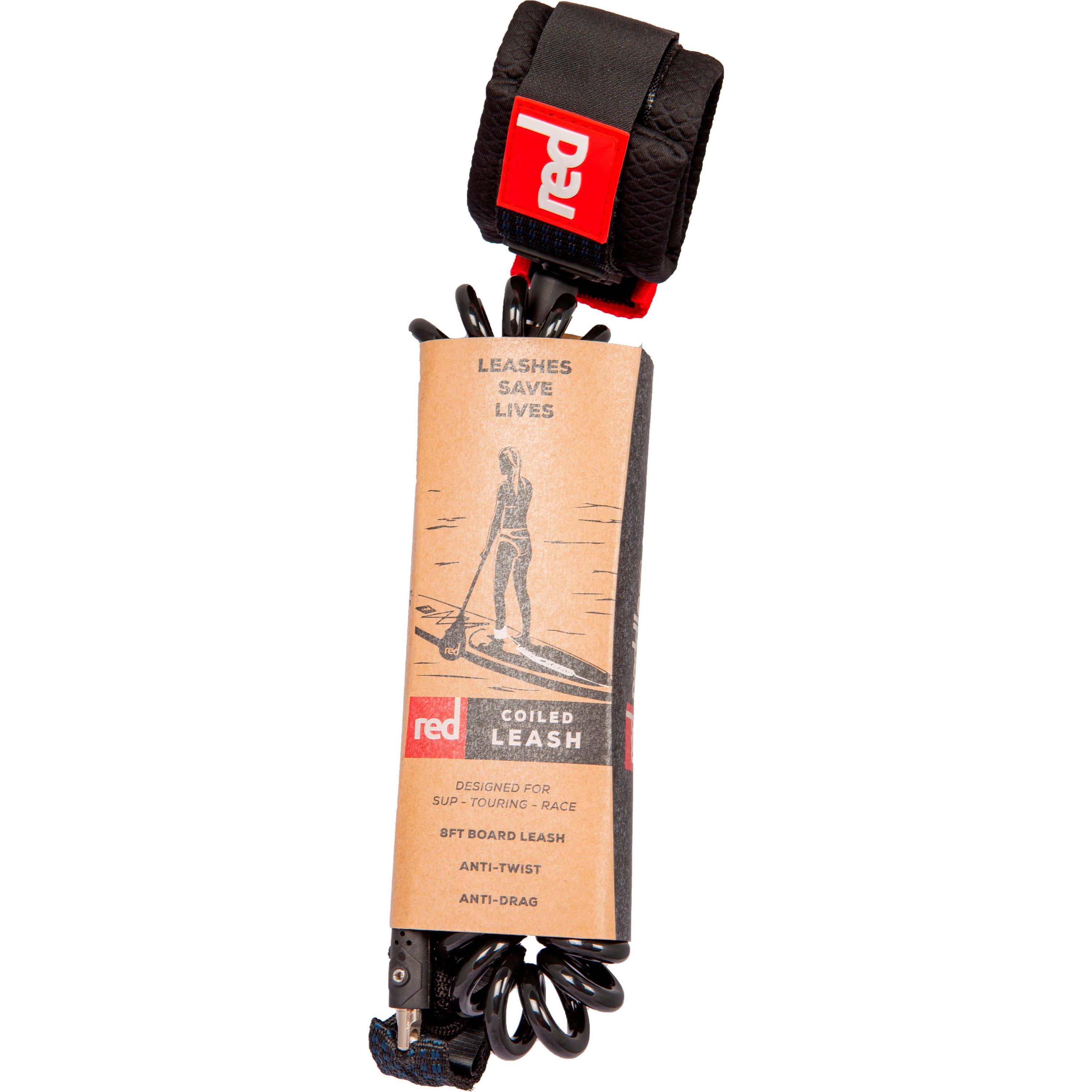 Red Paddle Flat Water Coiled Leash SUP-Zubehör