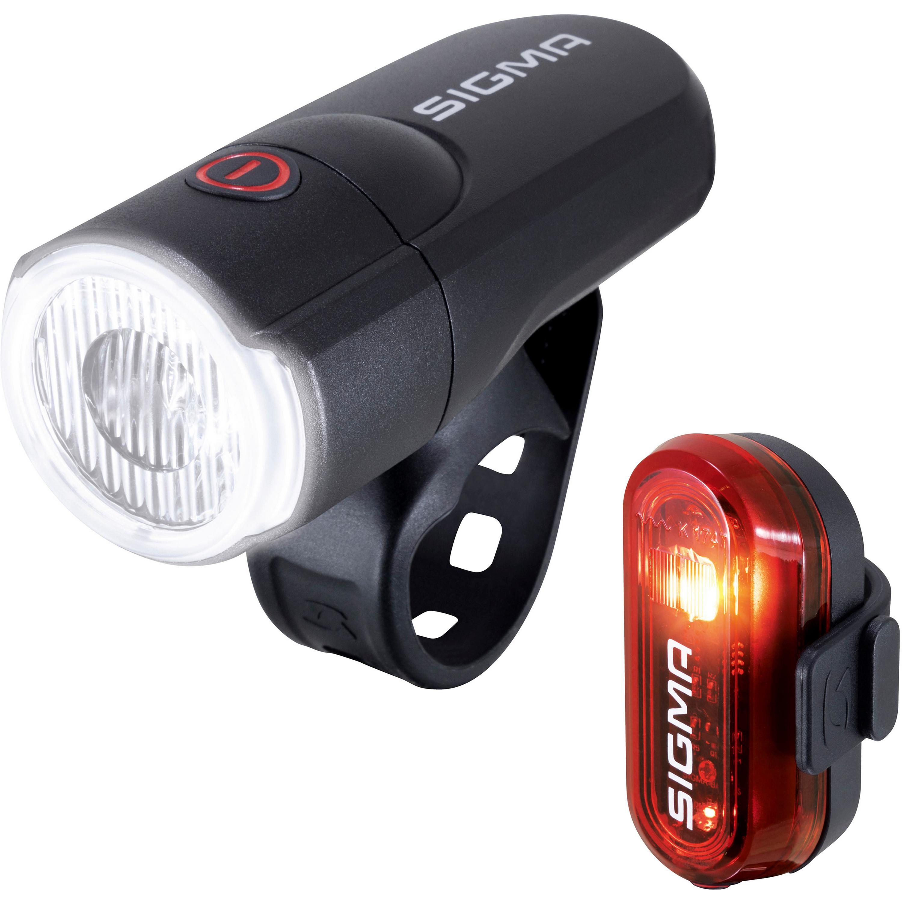 SIGMA Aura 30 Set mit Curve Fahrradbeleuchtung
