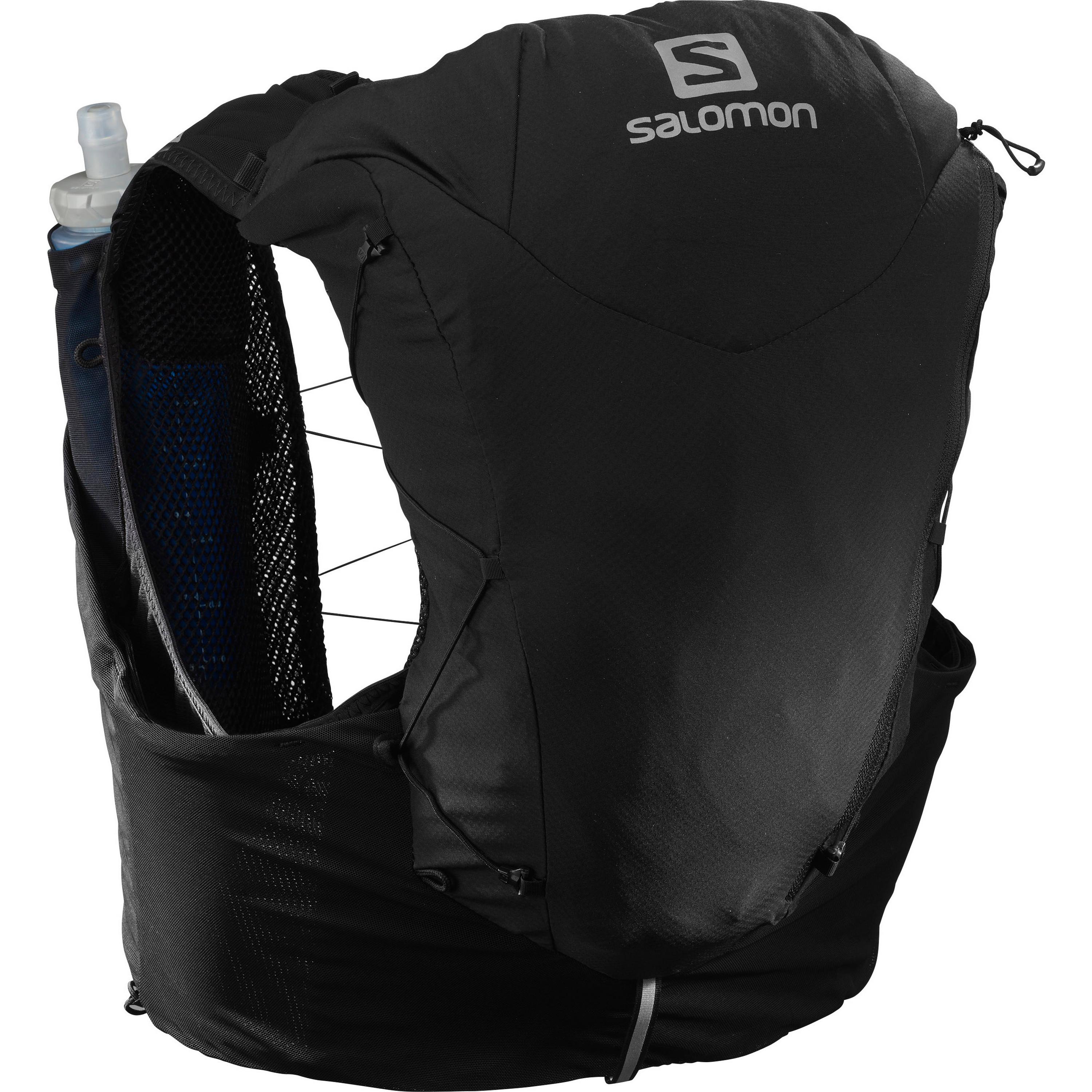 Salomon ADV SKIN 12 SET BLACK/EBONY Trinkrucksack