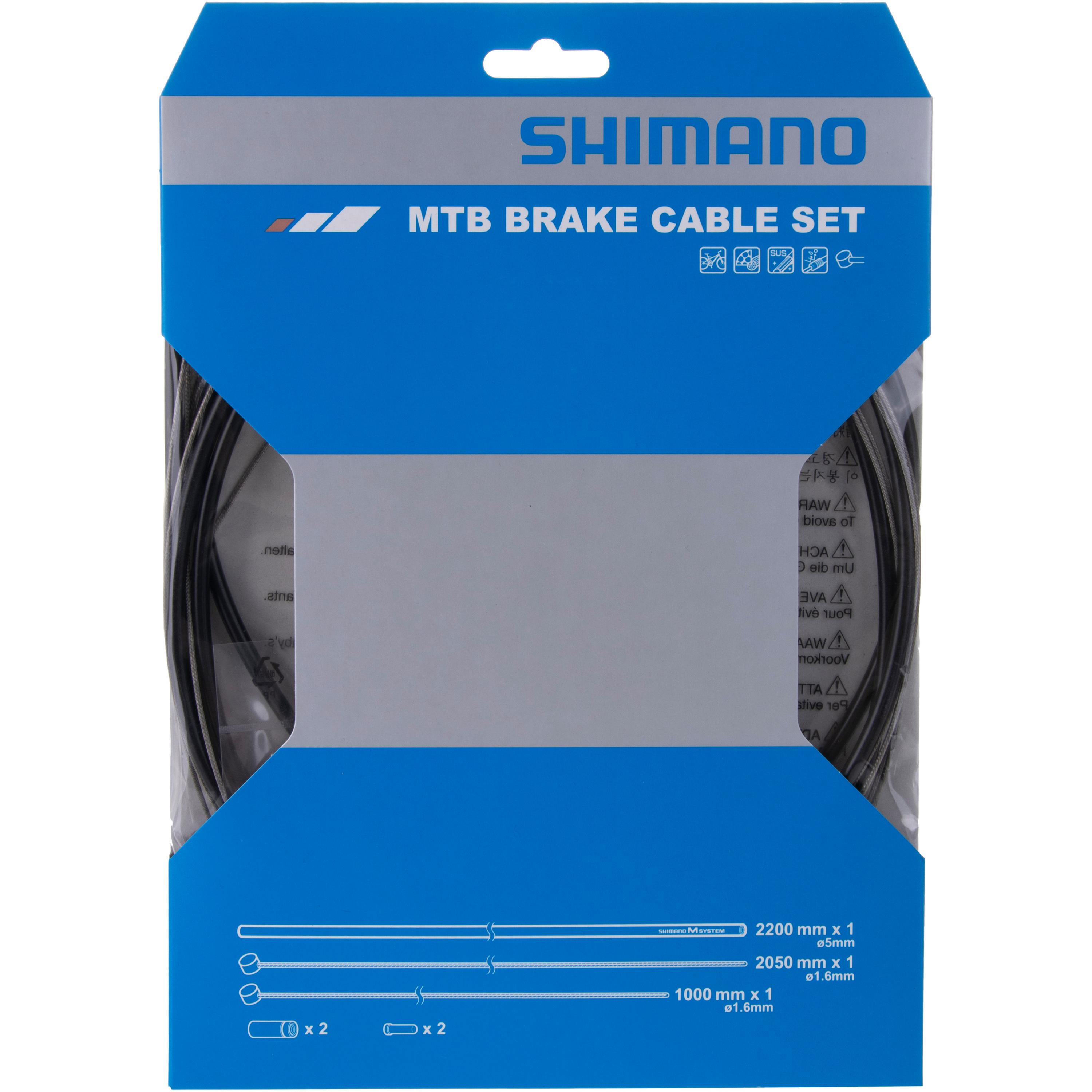 Shimano Bremszug-Set MTB Edelstahl Ersatzteil