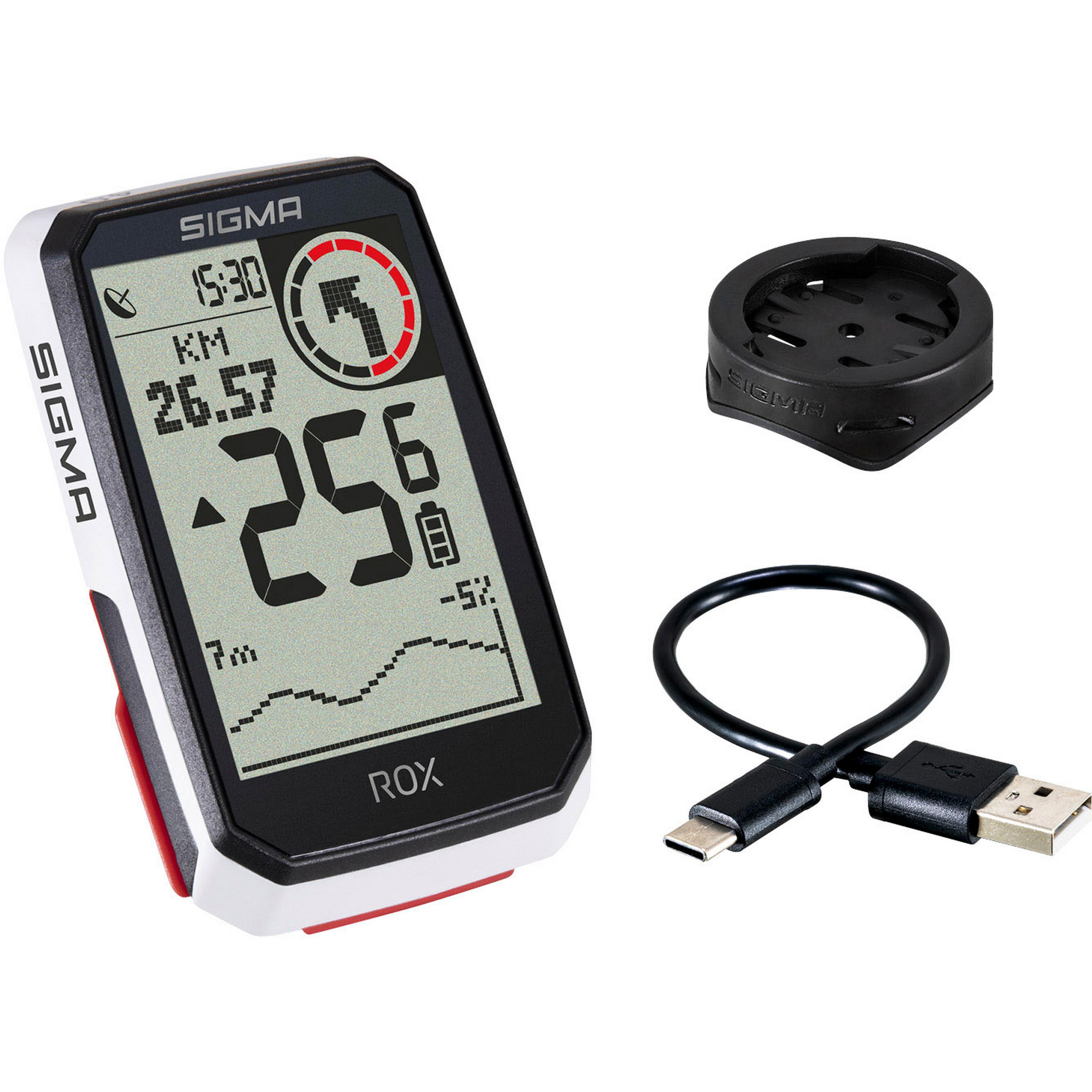 SIGMA ROX 4.0 (Weiß) Fahrradcomputer