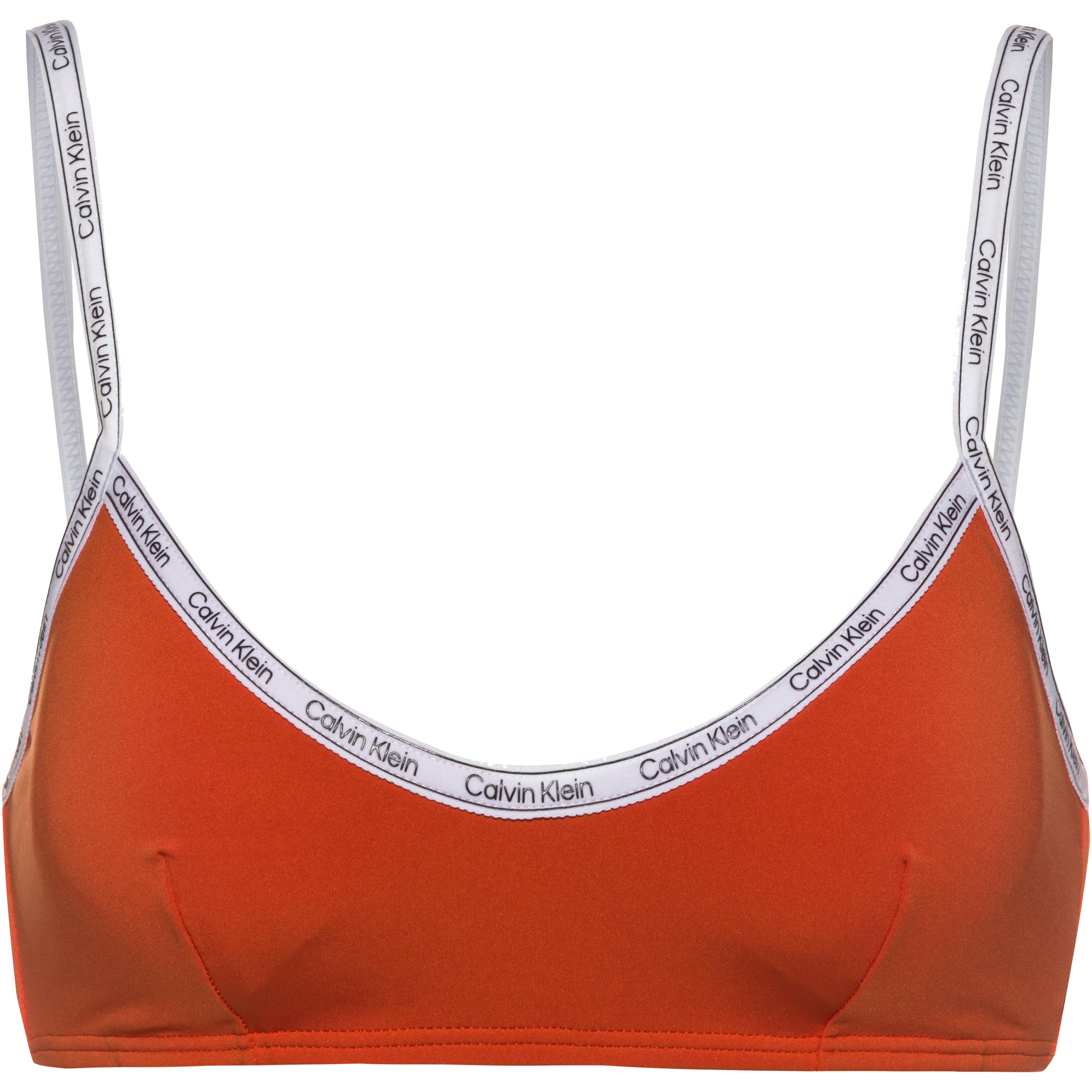 Calvin Klein Logo Tape Bikini Oberteil Damen