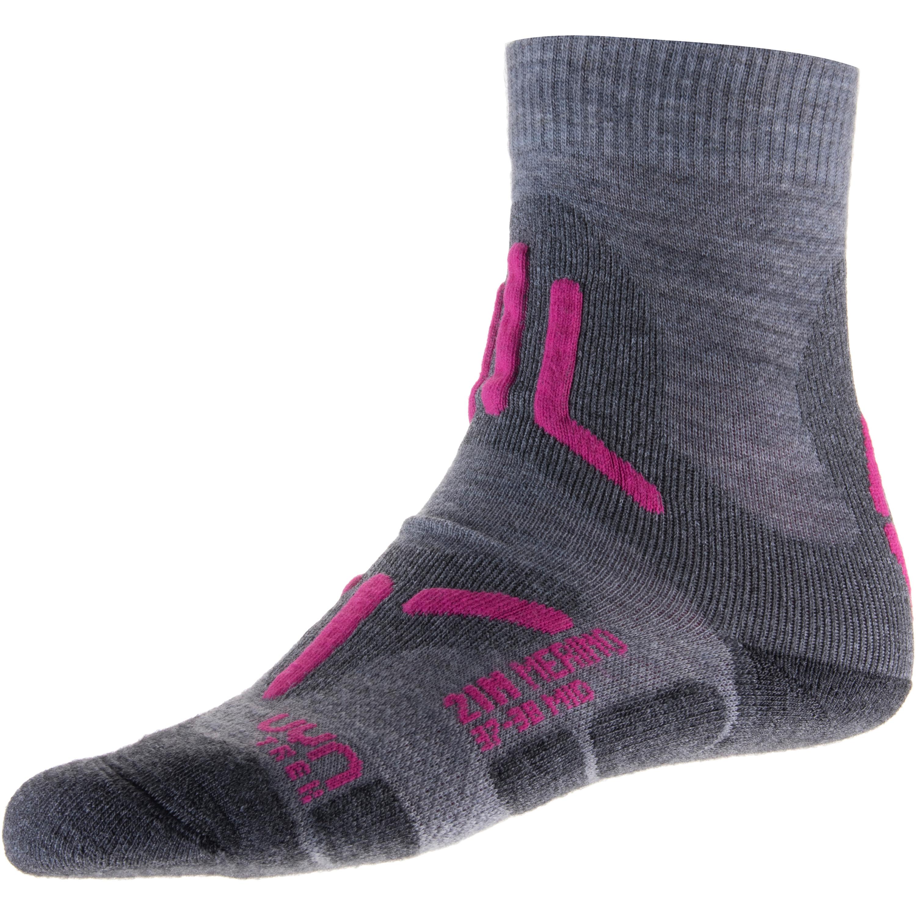 Uyn TREKKING 2IN MERINO MID Wandersocken Damen