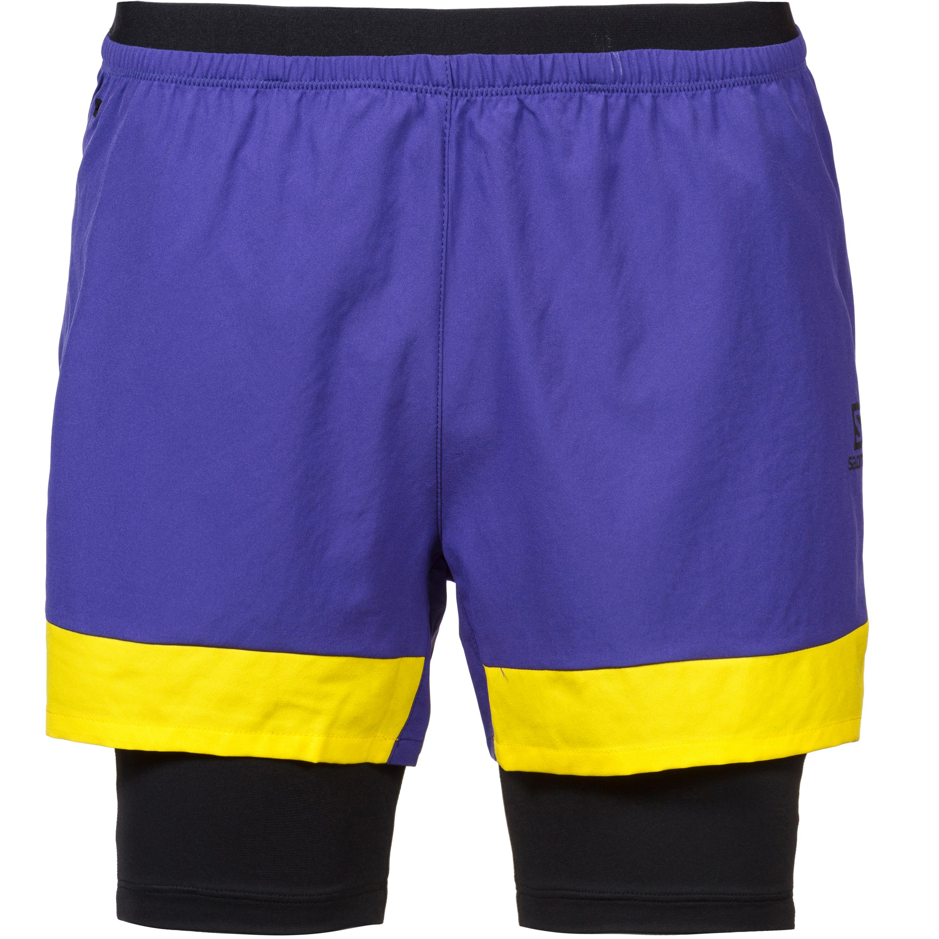 Salomon CROSS 2IN1 Laufshorts Herren