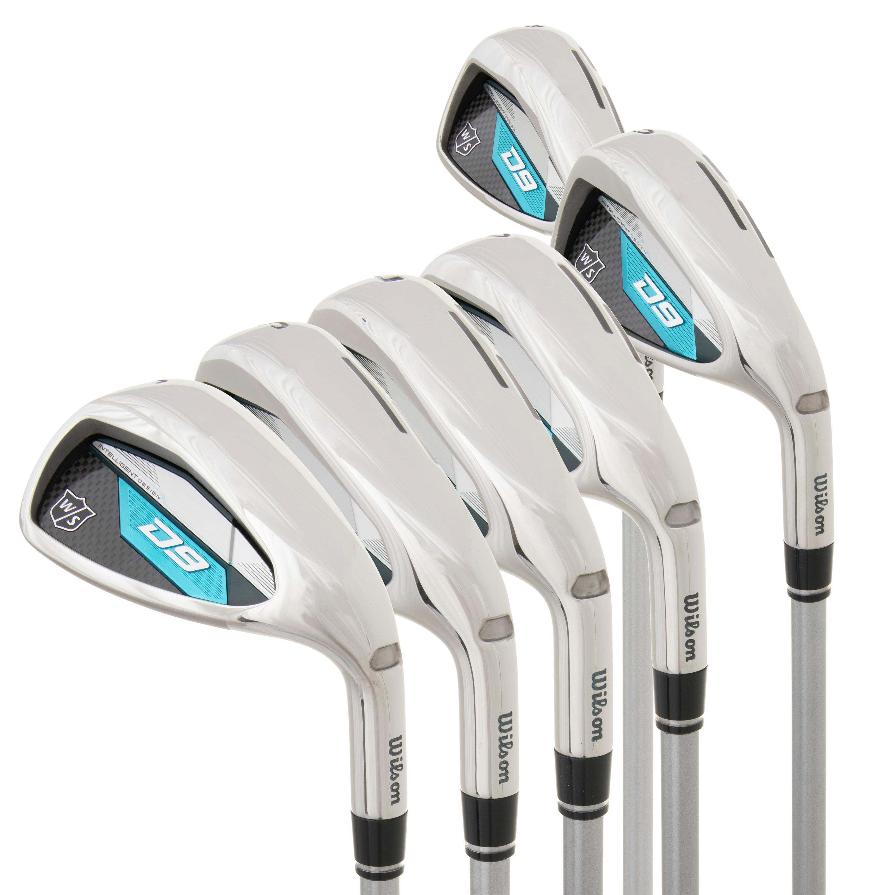 Wilson D9 LADIES RH 6-PW,SW Golfschlägersatz Damen