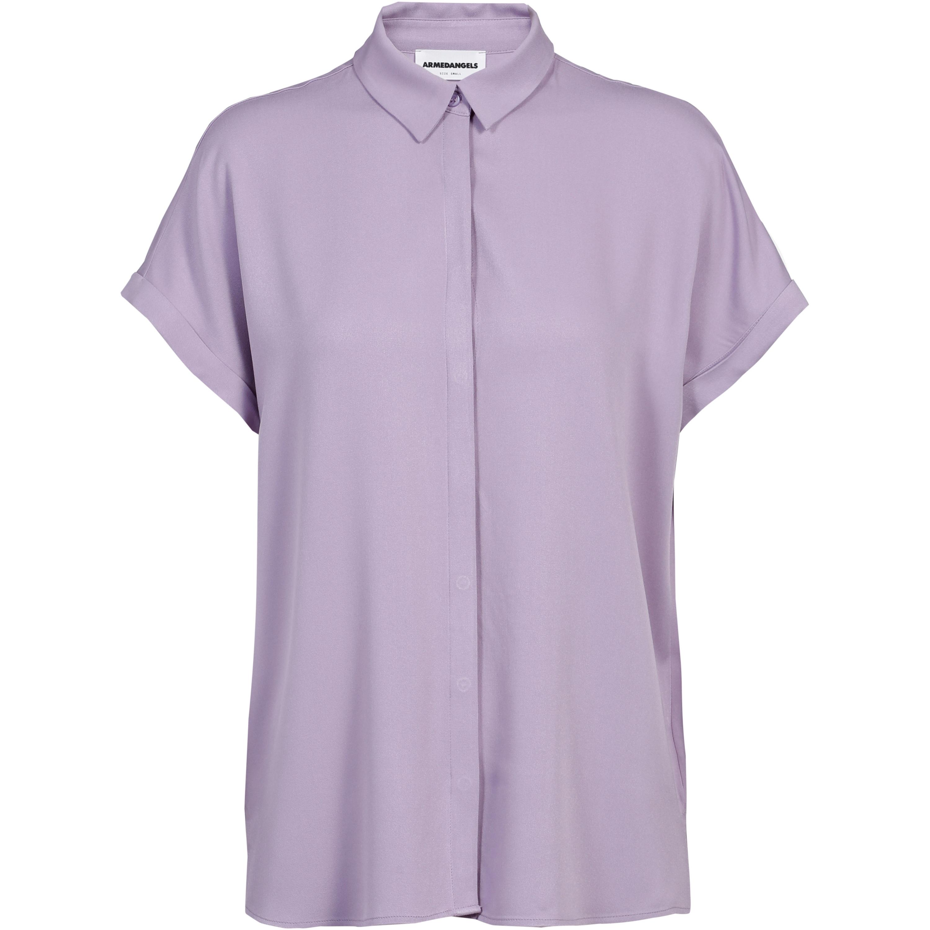 ARMEDANGELS Zonjaa Kurzarmbluse Damen