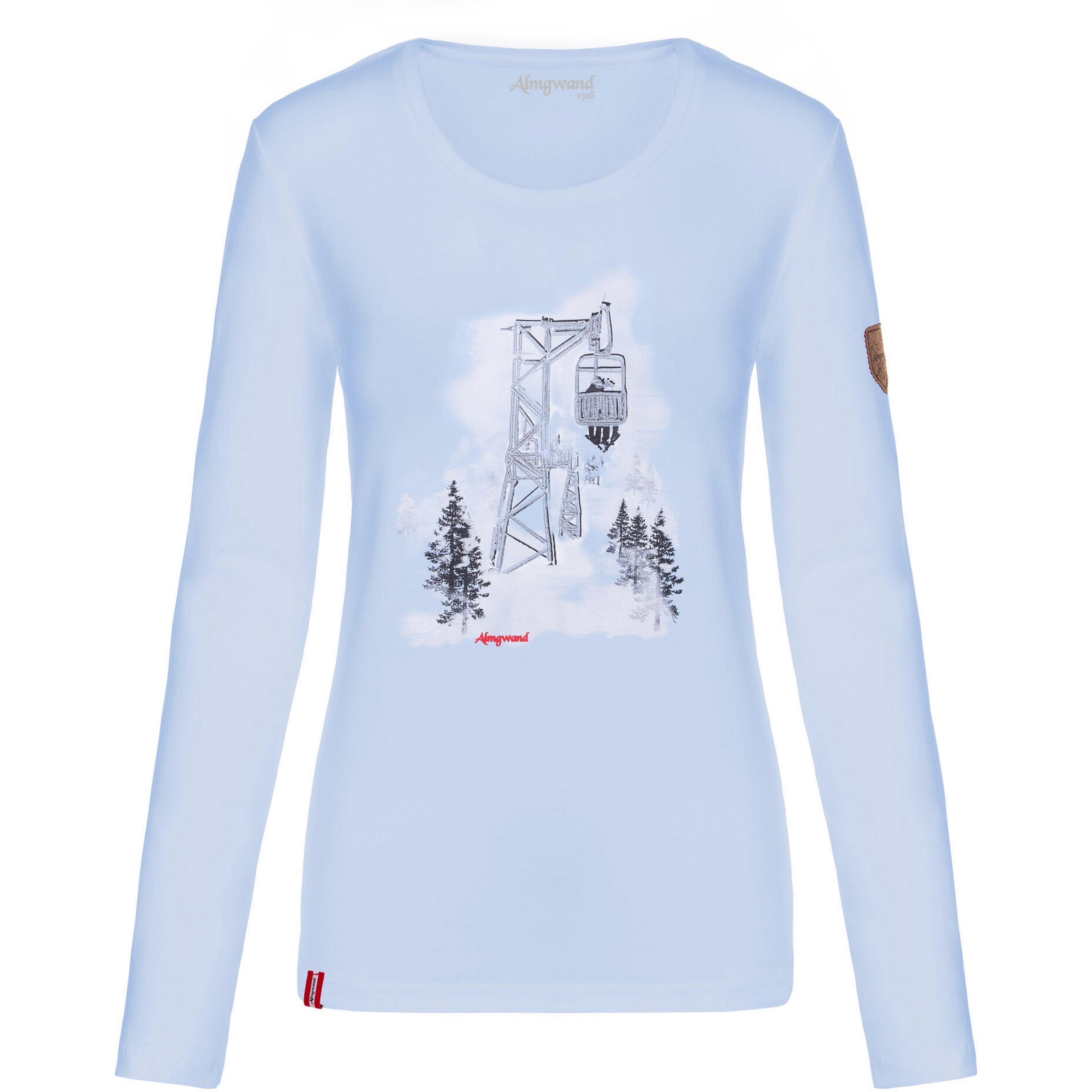 Almgwand SCHLINIGERALM Langarmshirt Damen