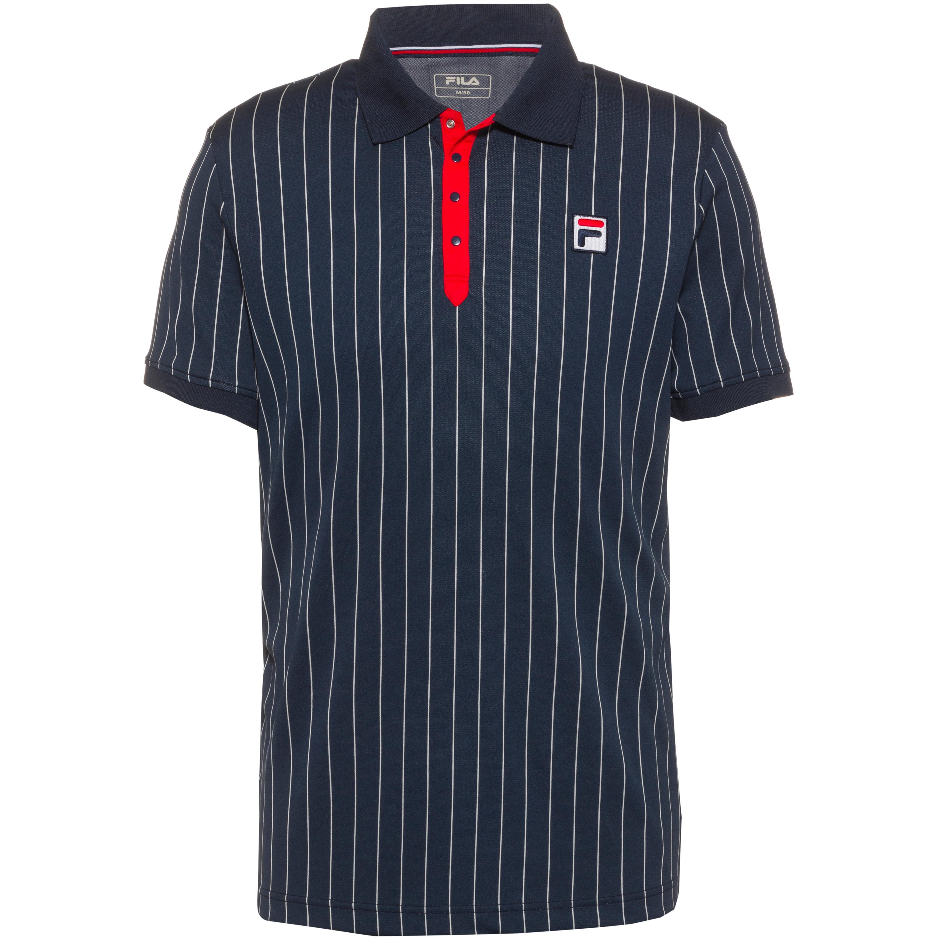 FILA Stripes Tennis Polo Herren