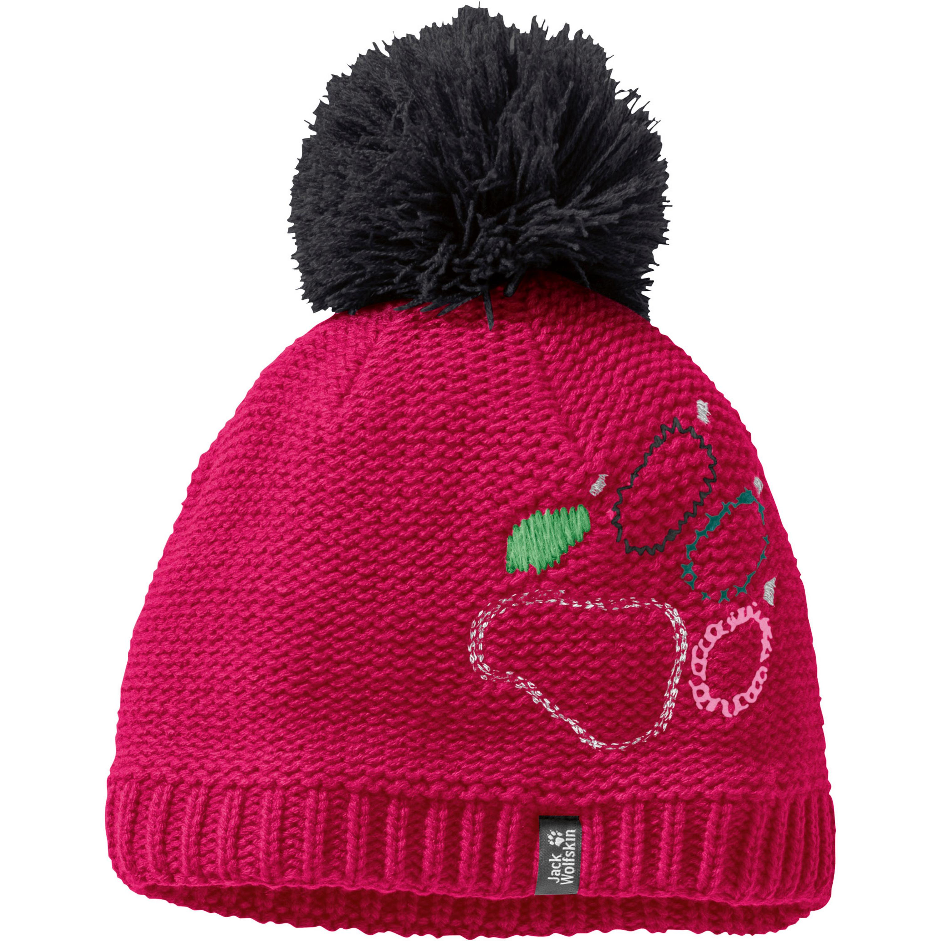 Jack Wolfskin Paw Bommelmütze Mädchen