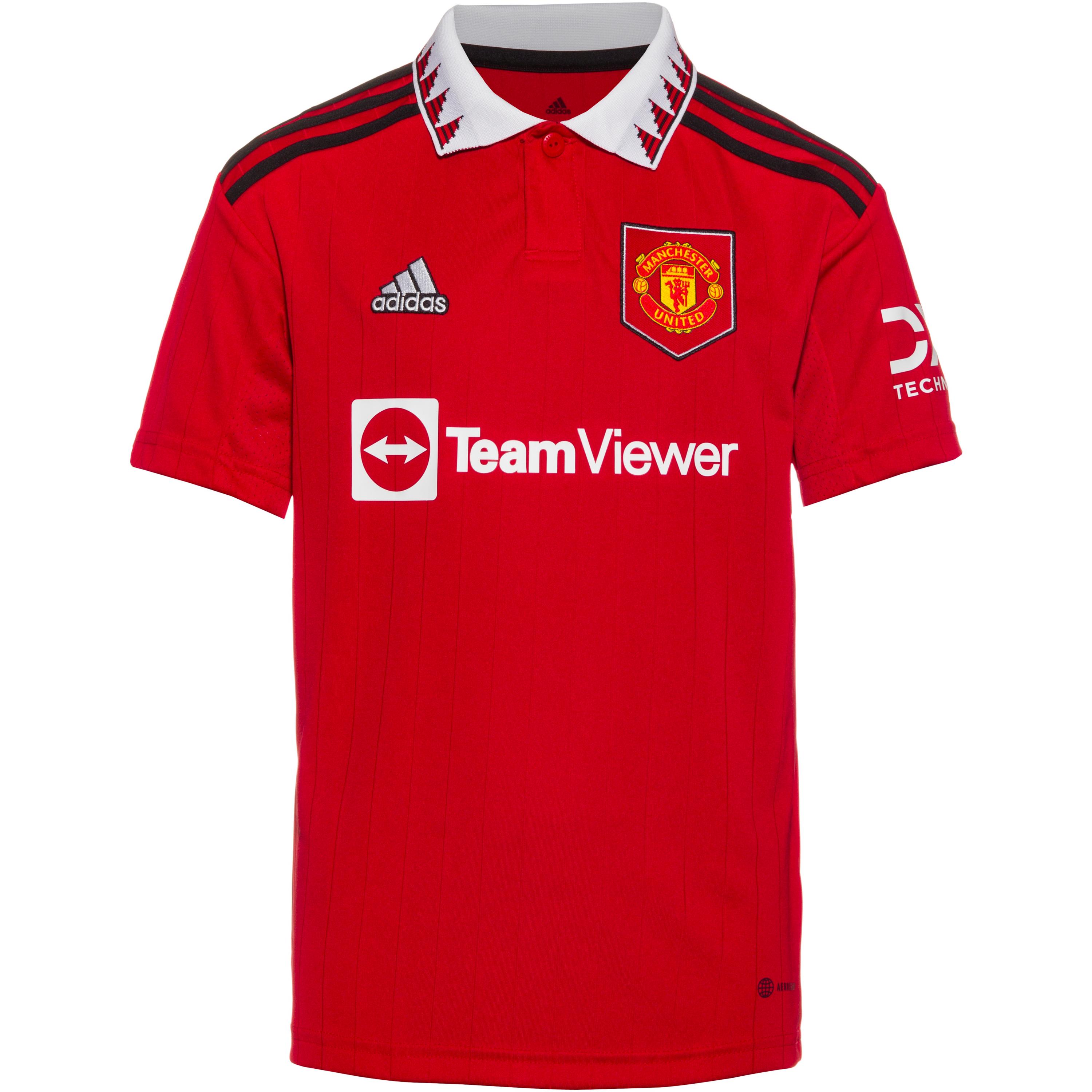 Adidas Fussballtrikot Manchester United Heim 2022 Kinder