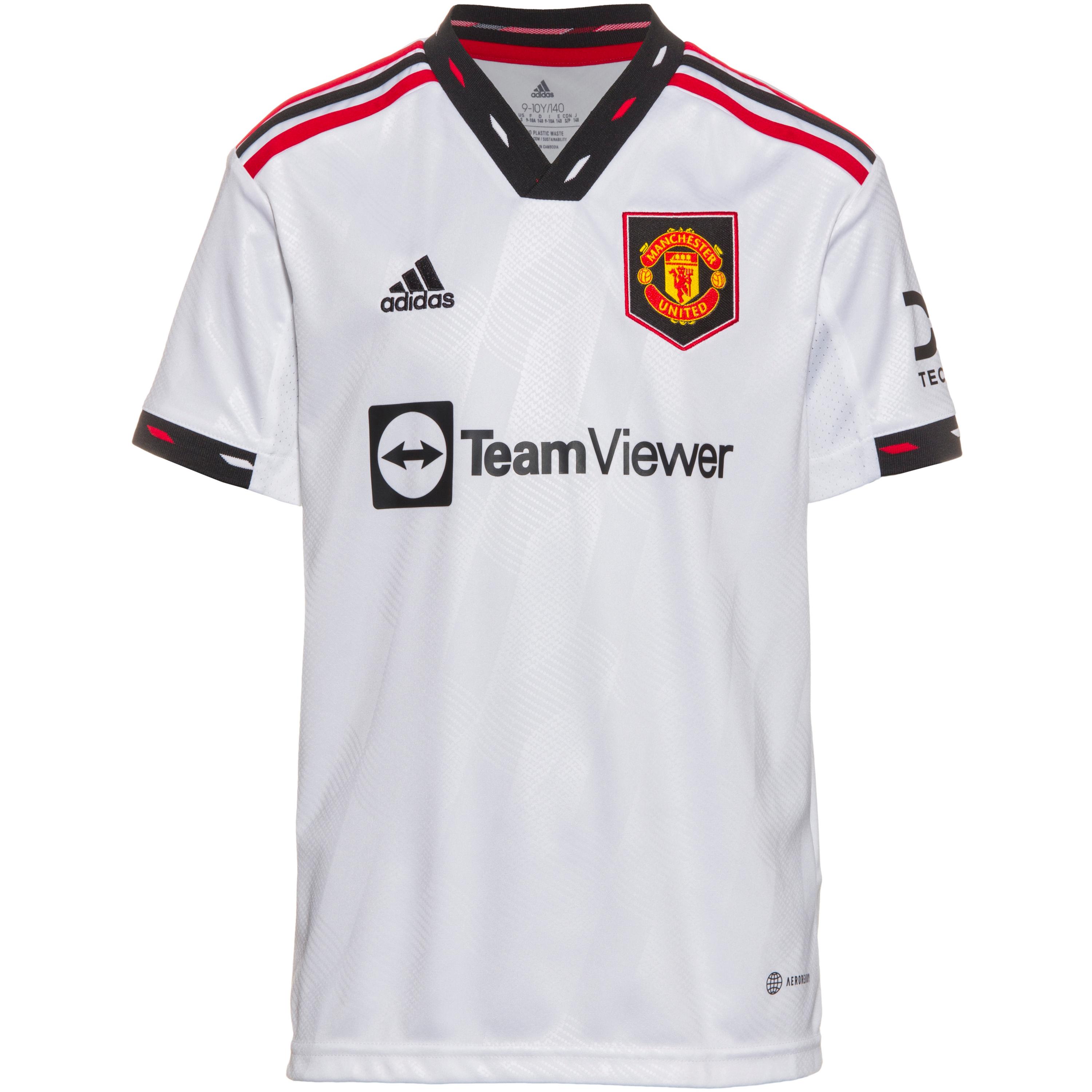 Adidas Kinder Fussballtrikot - Manchester United Auswärts 2022