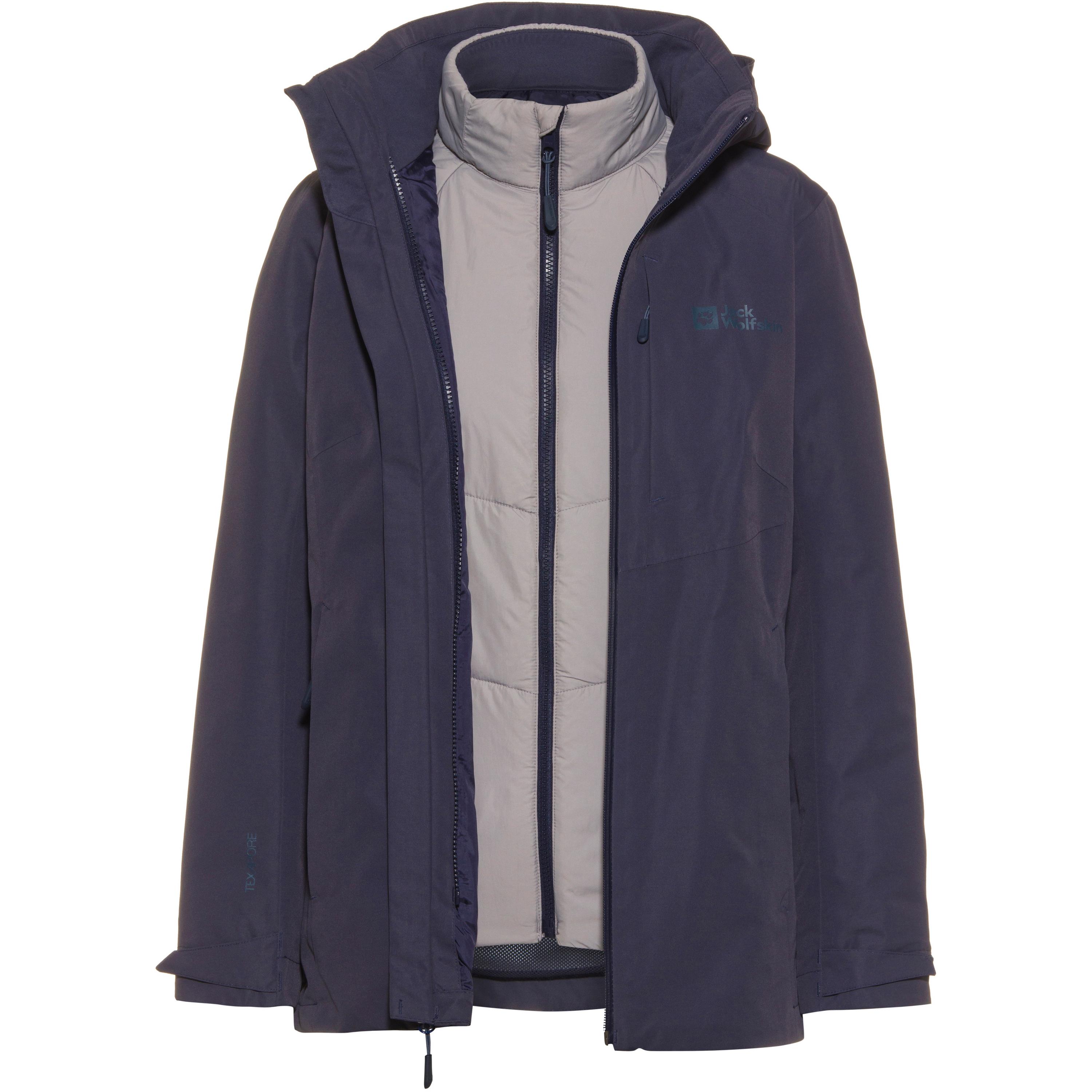 Jack Wolfskin BERGLAND 3IN1 Doppeljacke Damen