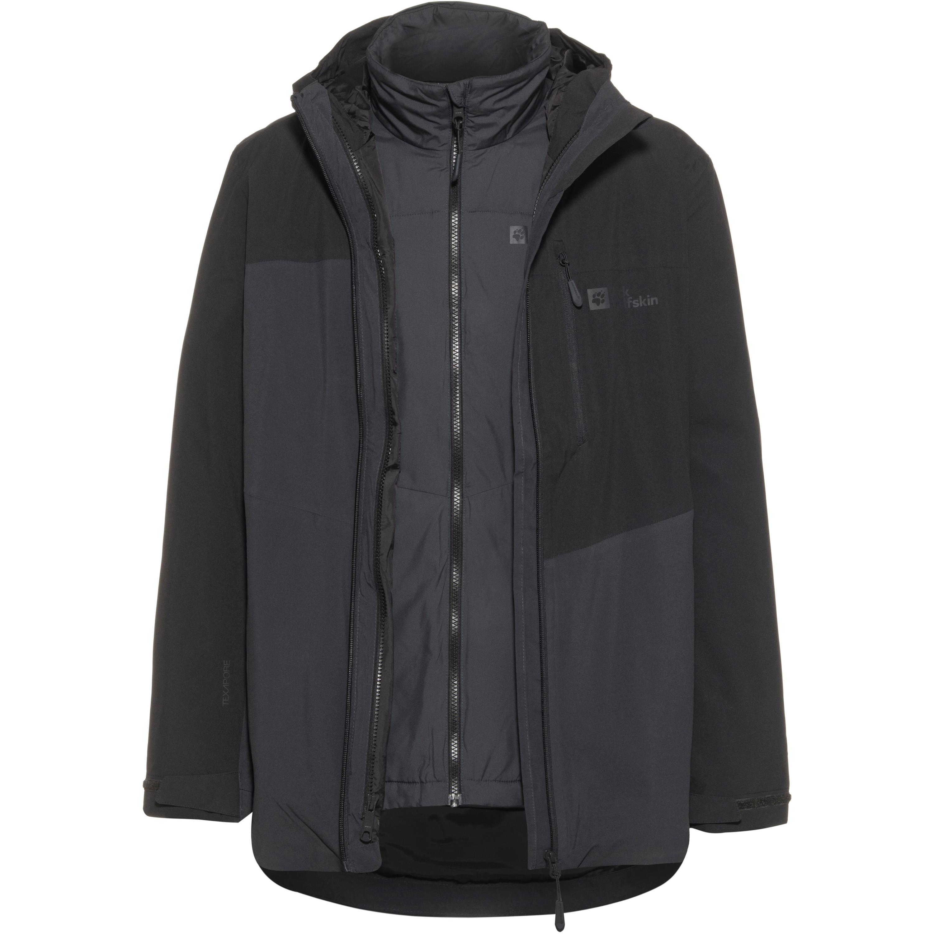 Jack Wolfskin FELDBERG 3IN1 Doppeljacke Herren