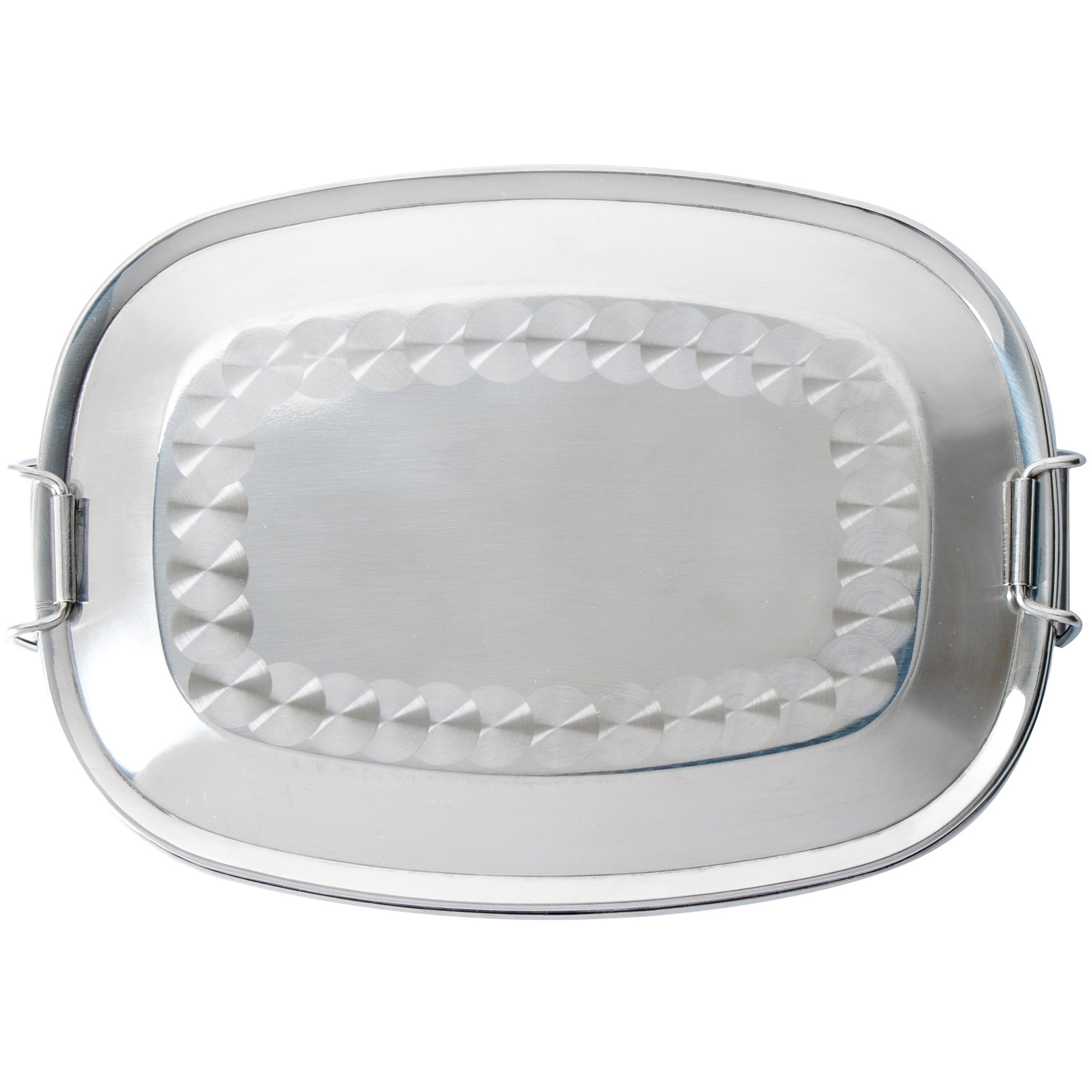 Basic Nature Edelstahl Proviantdose groß Campinggeschirr