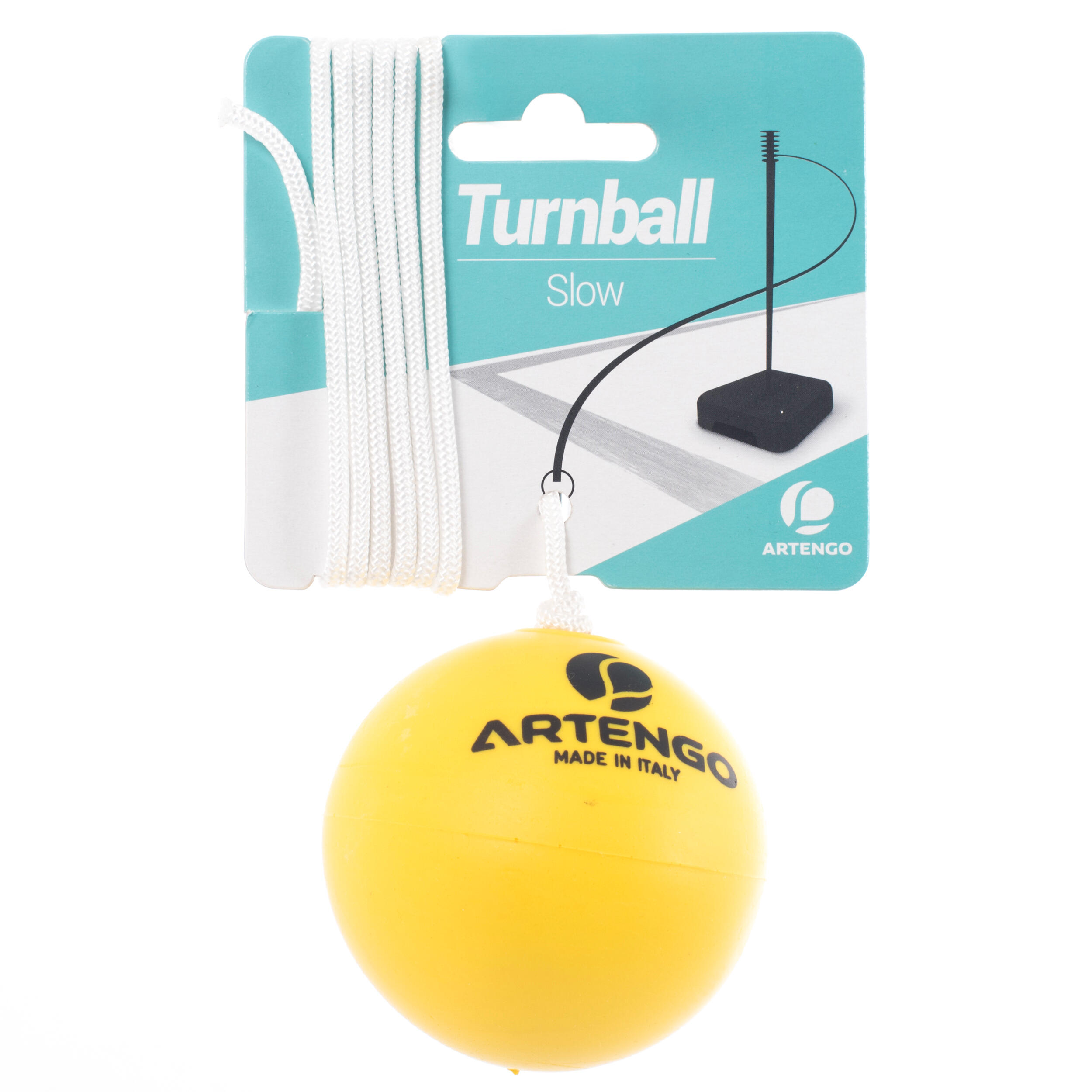 Artengo Turnball Speedball Slow Ball Schaumgummi gelb