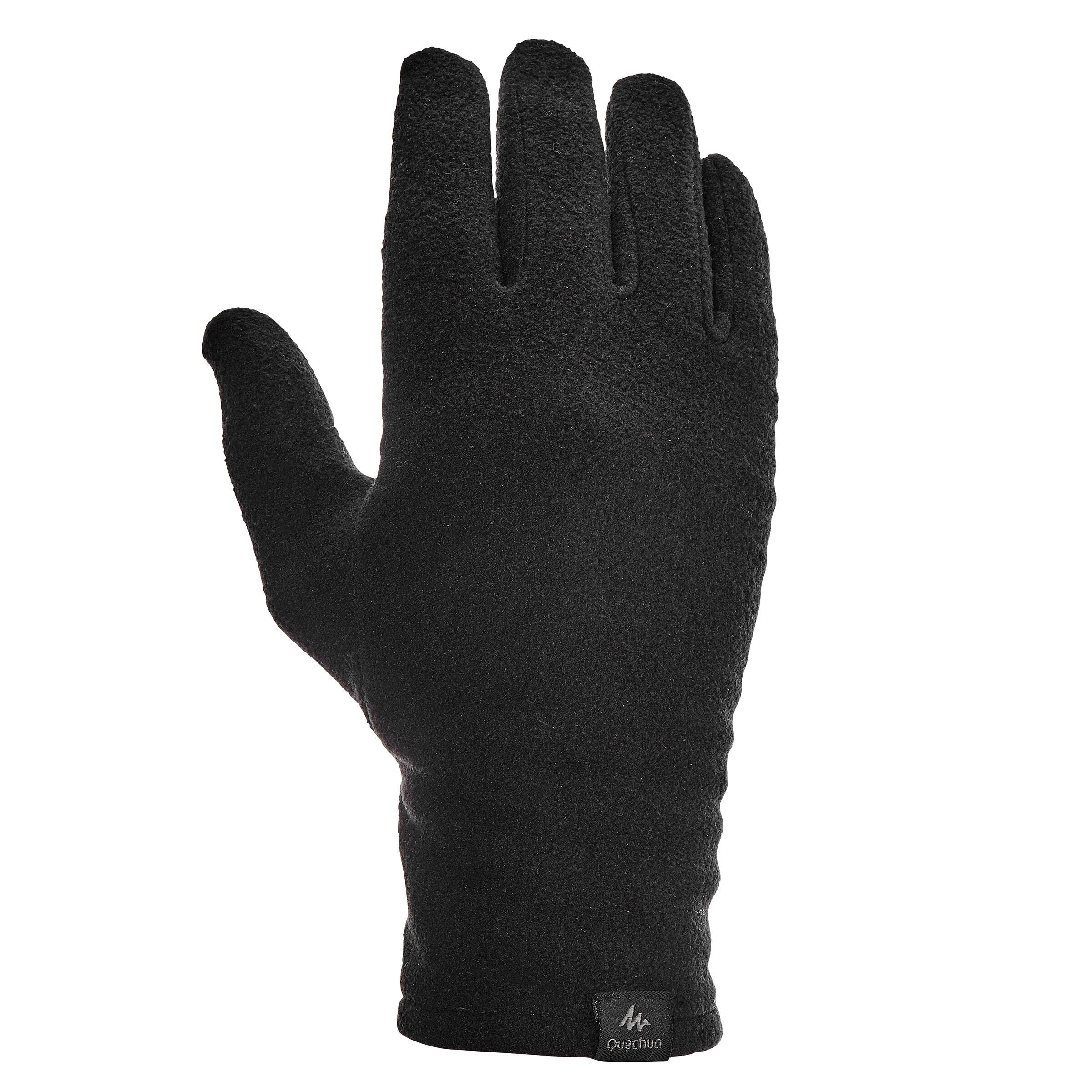 Forclaz Unterziehhandschuhe Bergtrekking Trek 100 Erwachsene schwarz