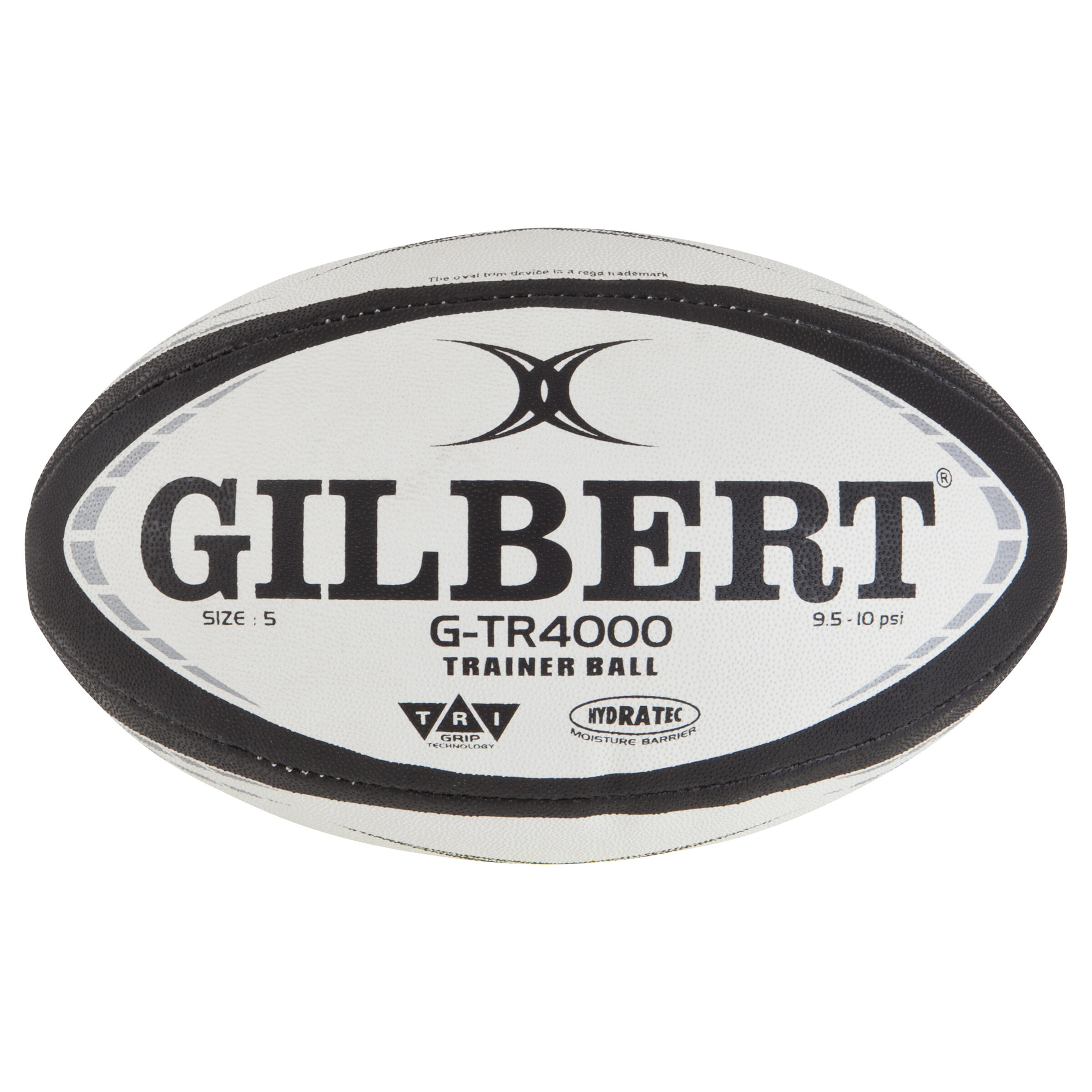 Gilbert Rugbyball GTR 4000 Größe 5 schwarz