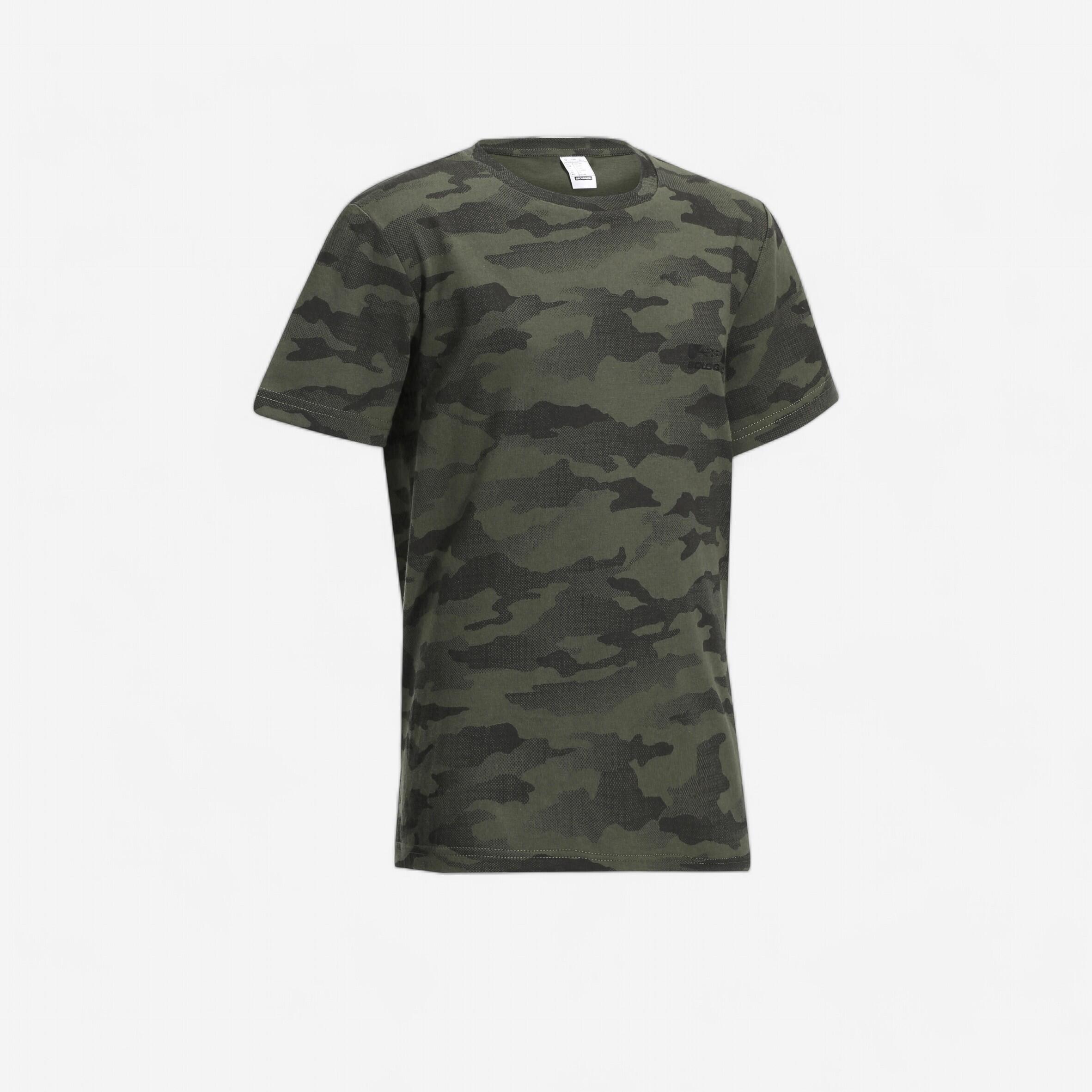 Solognac Jagd-T-Shirt 100 Kinder Camouflage