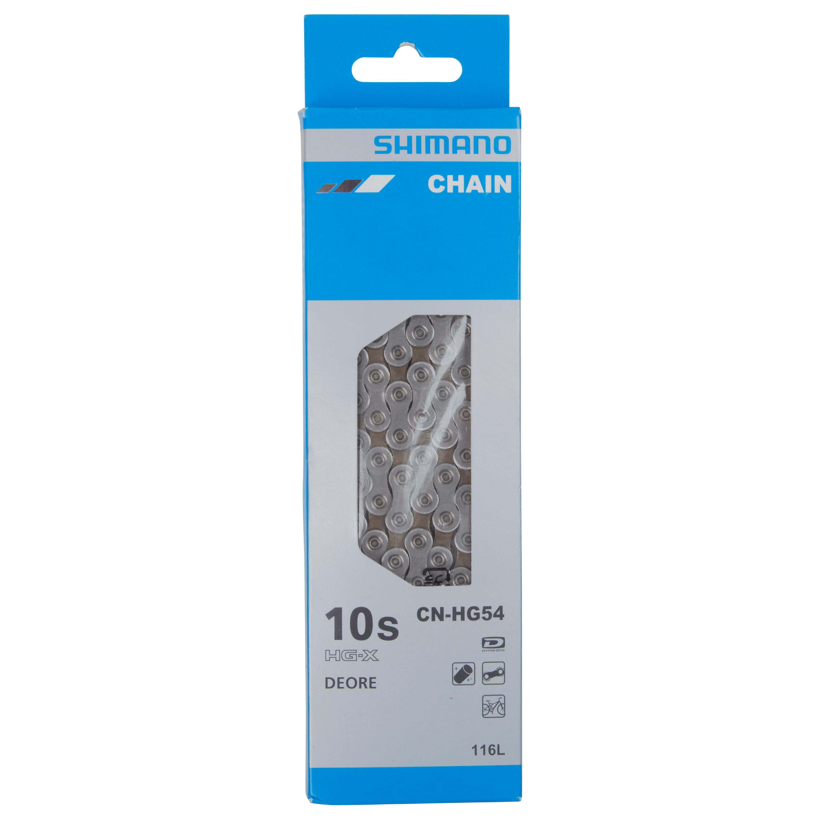 Shimano Fahrradkette Shimano CN-HG54 10-Gang 116 Glieder