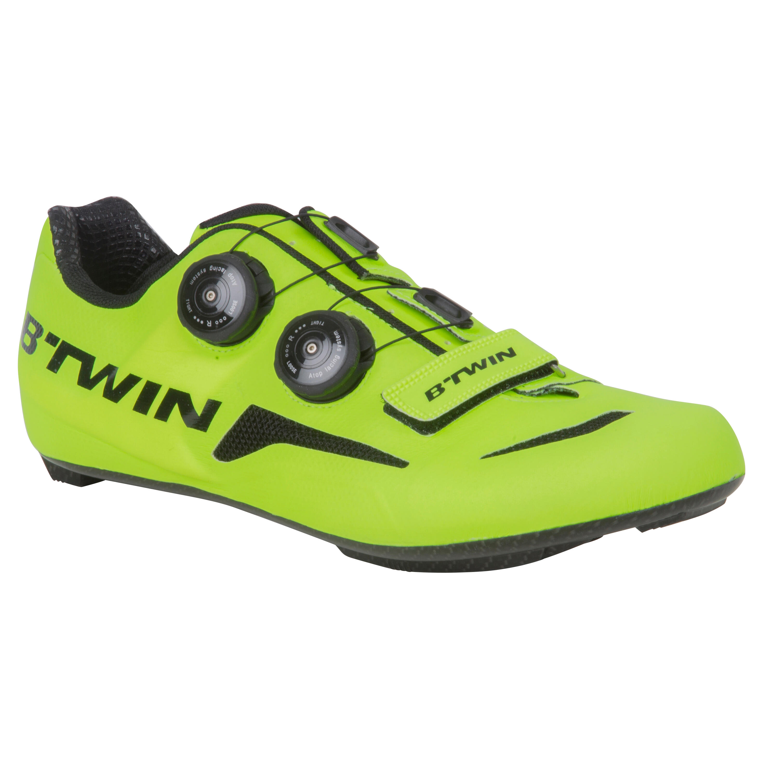 Van Rysel Fahrradschuhe 900 Aerofit Carbon neongelb