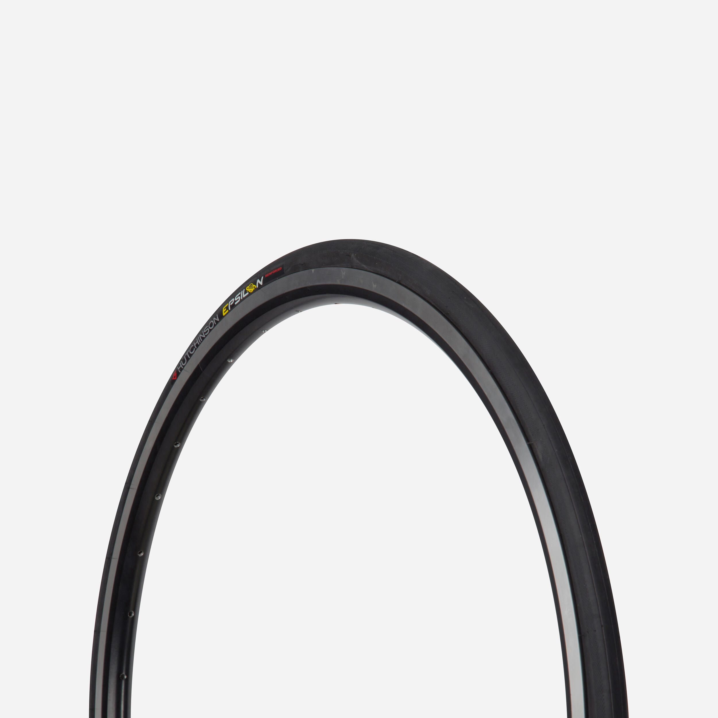Hutchinson Fahrradreifen Faltreifen Rennrad Epsilon Reinforced 700x25 (25-622) schwarz/grau