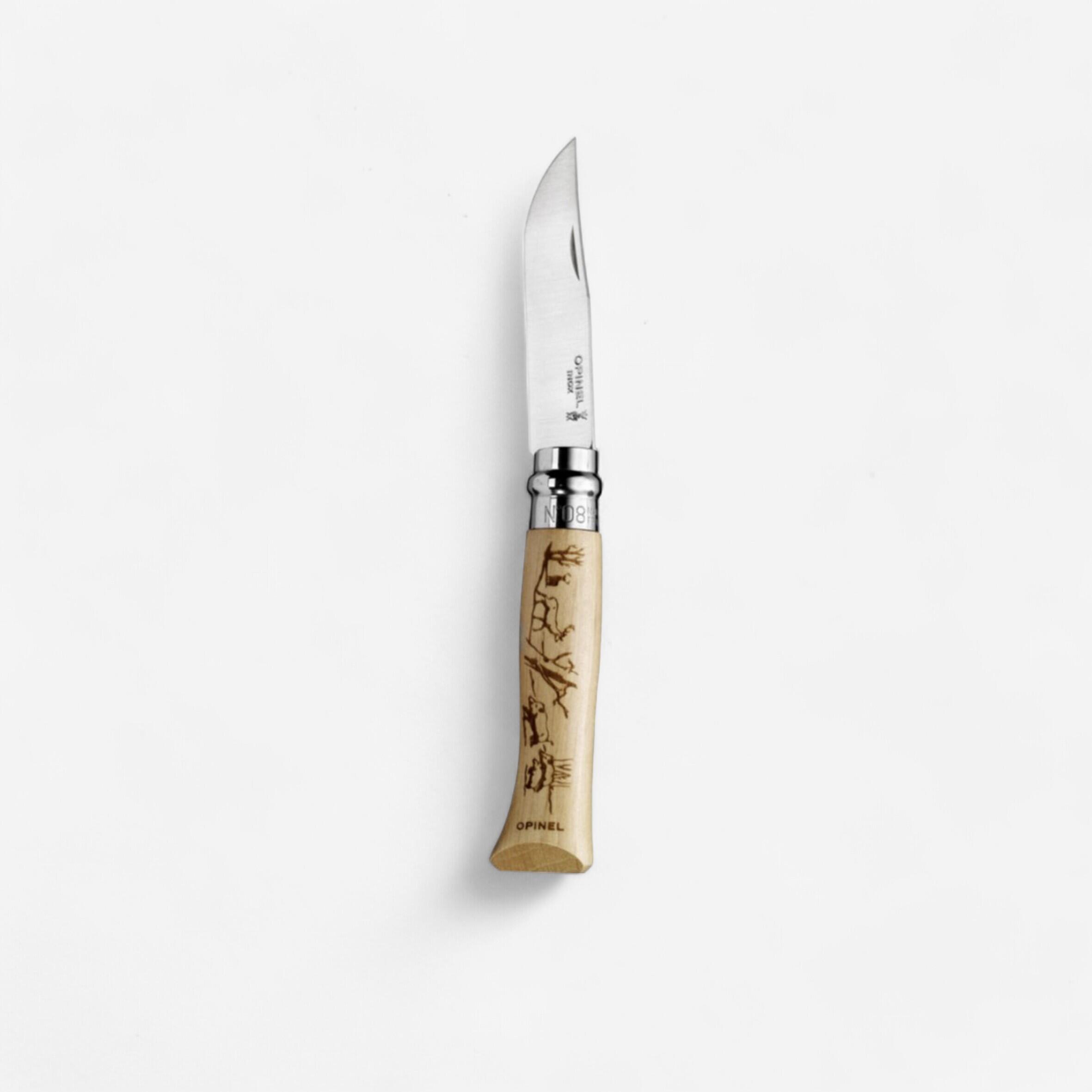 Opinel Taschenmesser / Jagdmesser Opinel Nr. 8 8,5 cm Edelstahl