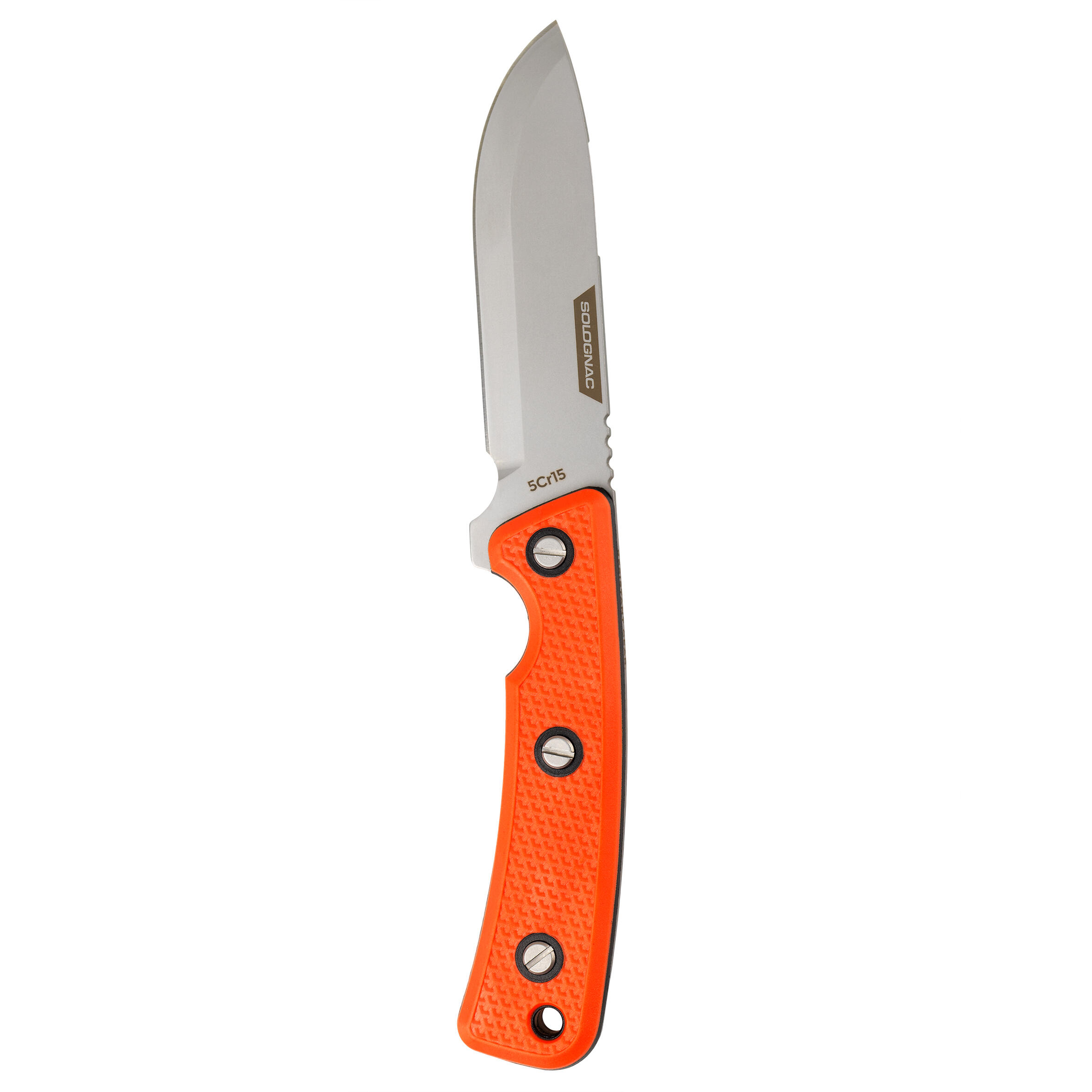 Solognac Jagdmesser SIKA 90 feststehend 9 cm Grip orange