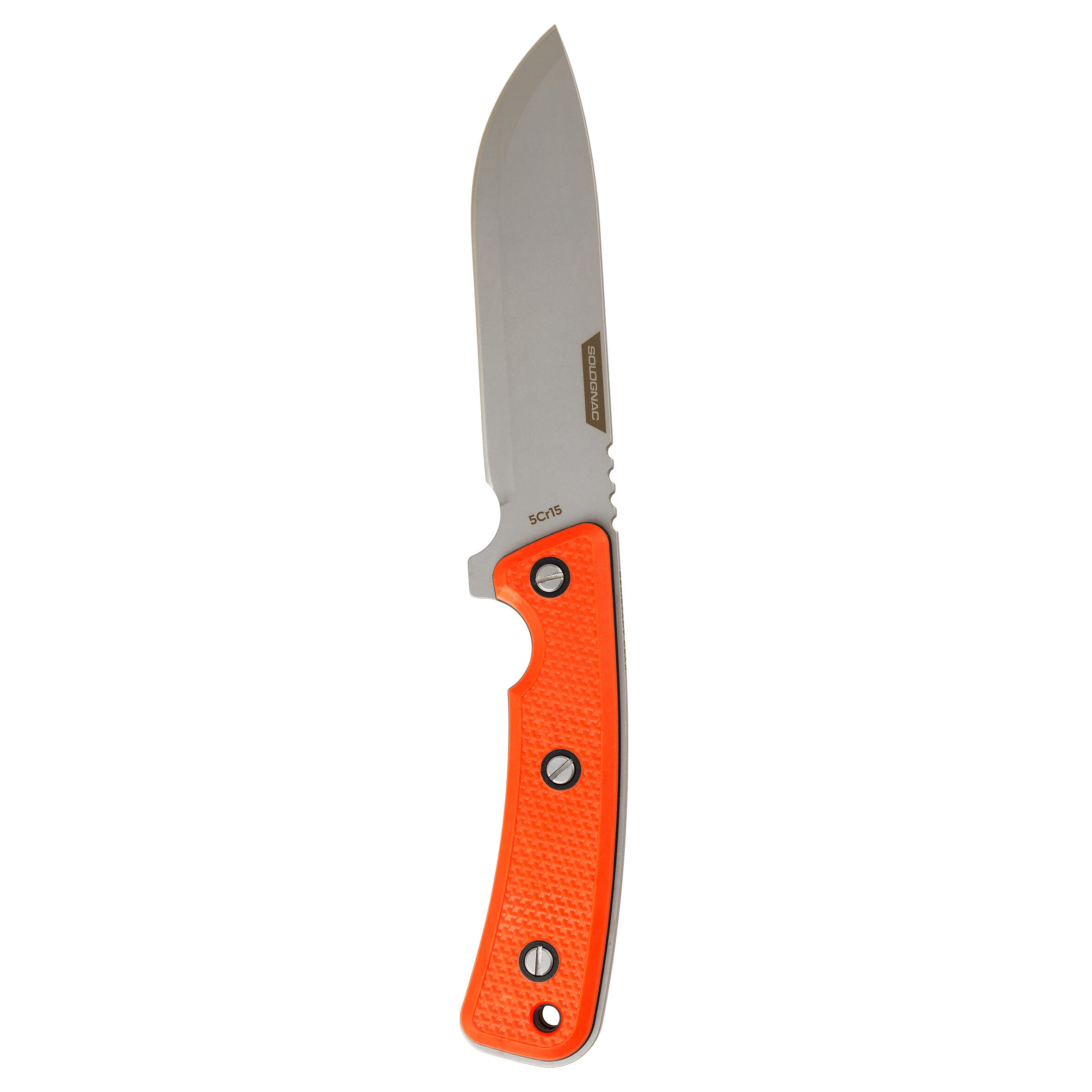 Solognac Jagdmesser SIKA 130 feststehend 13 cm Grip orange