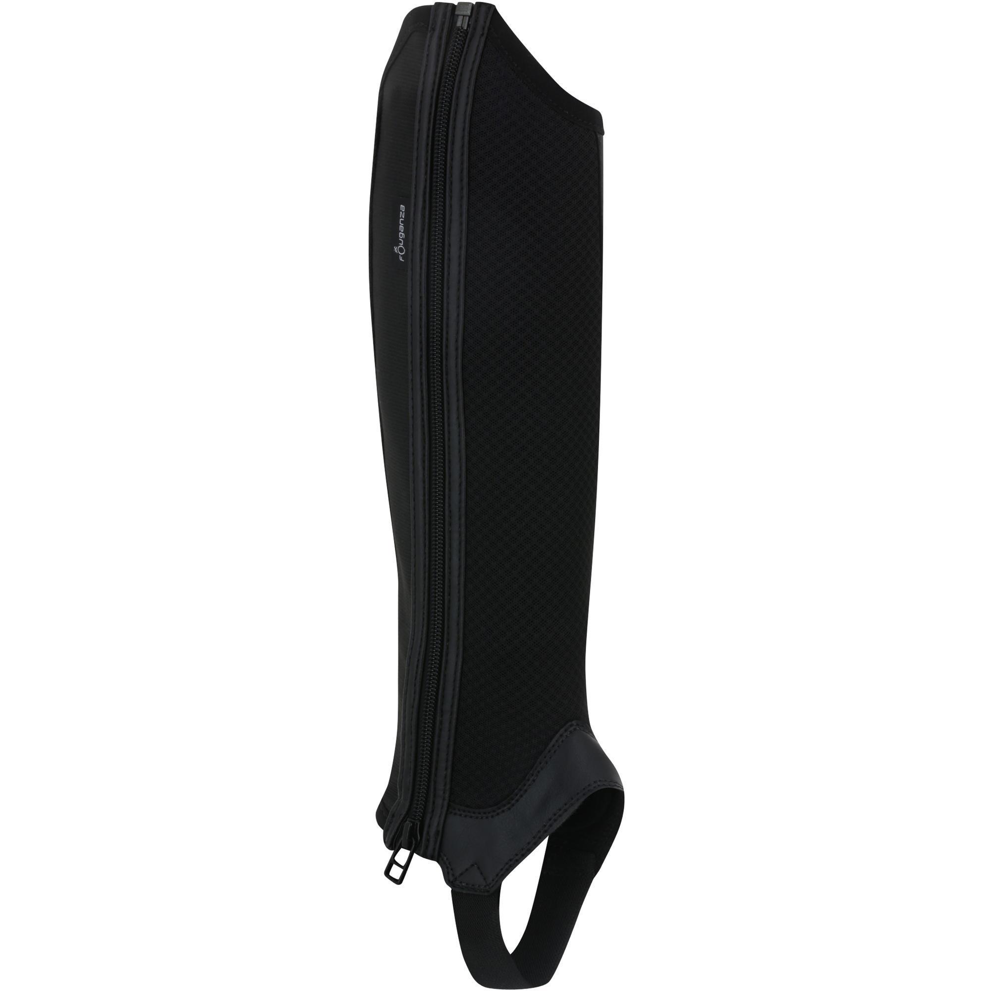 Fouganza Chaps 100 Mesh synthetik Erwachsene braun