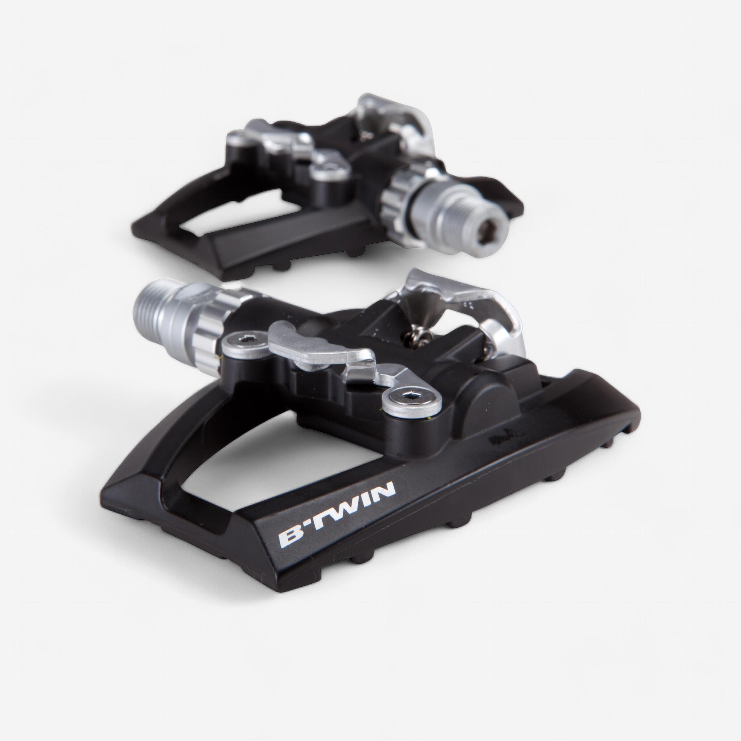 Btwin 2-in-1-Klickpedale Rennrad 500 SPD