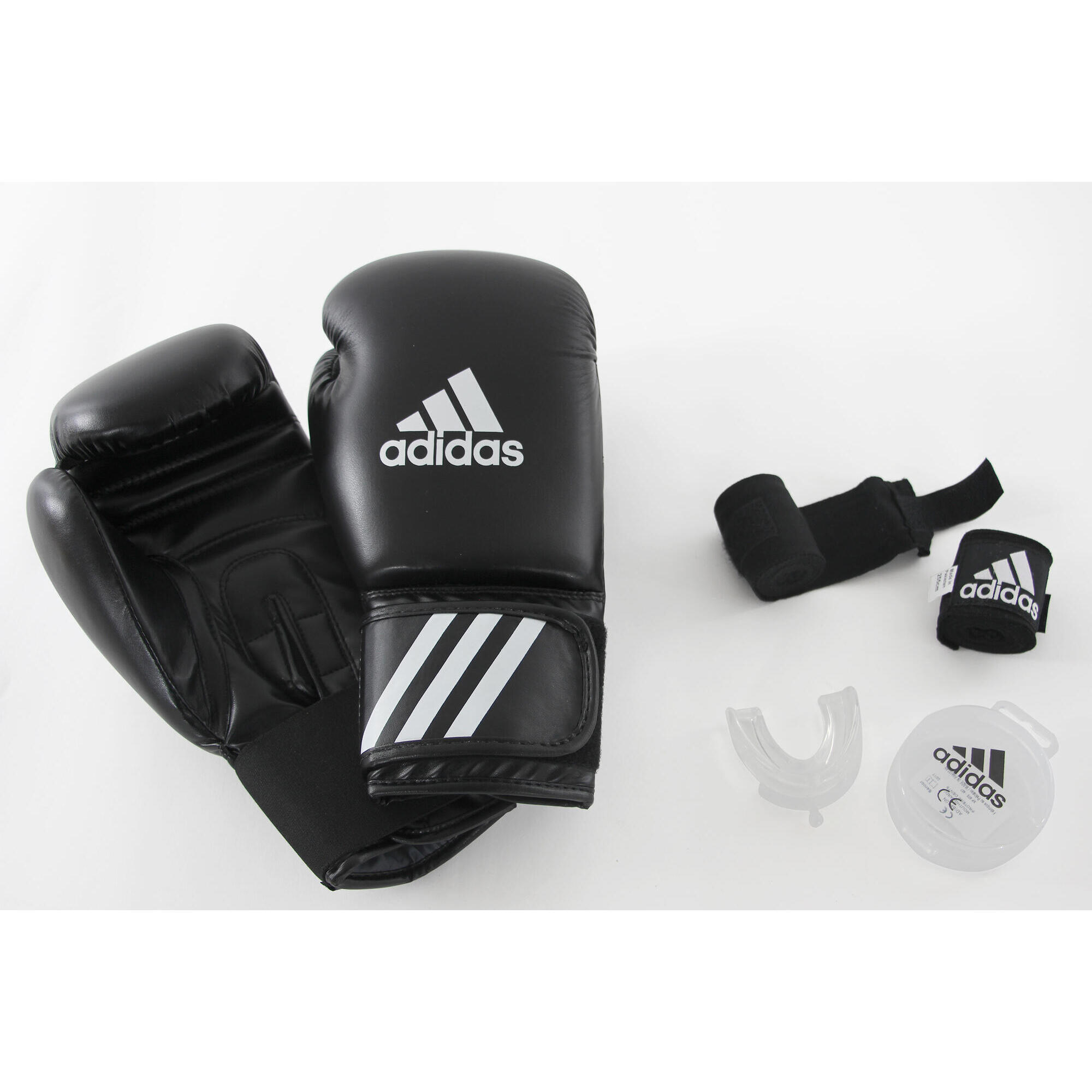 Adidas Box-Set Einsteiger Handschuhe Bandagen Mundschutz