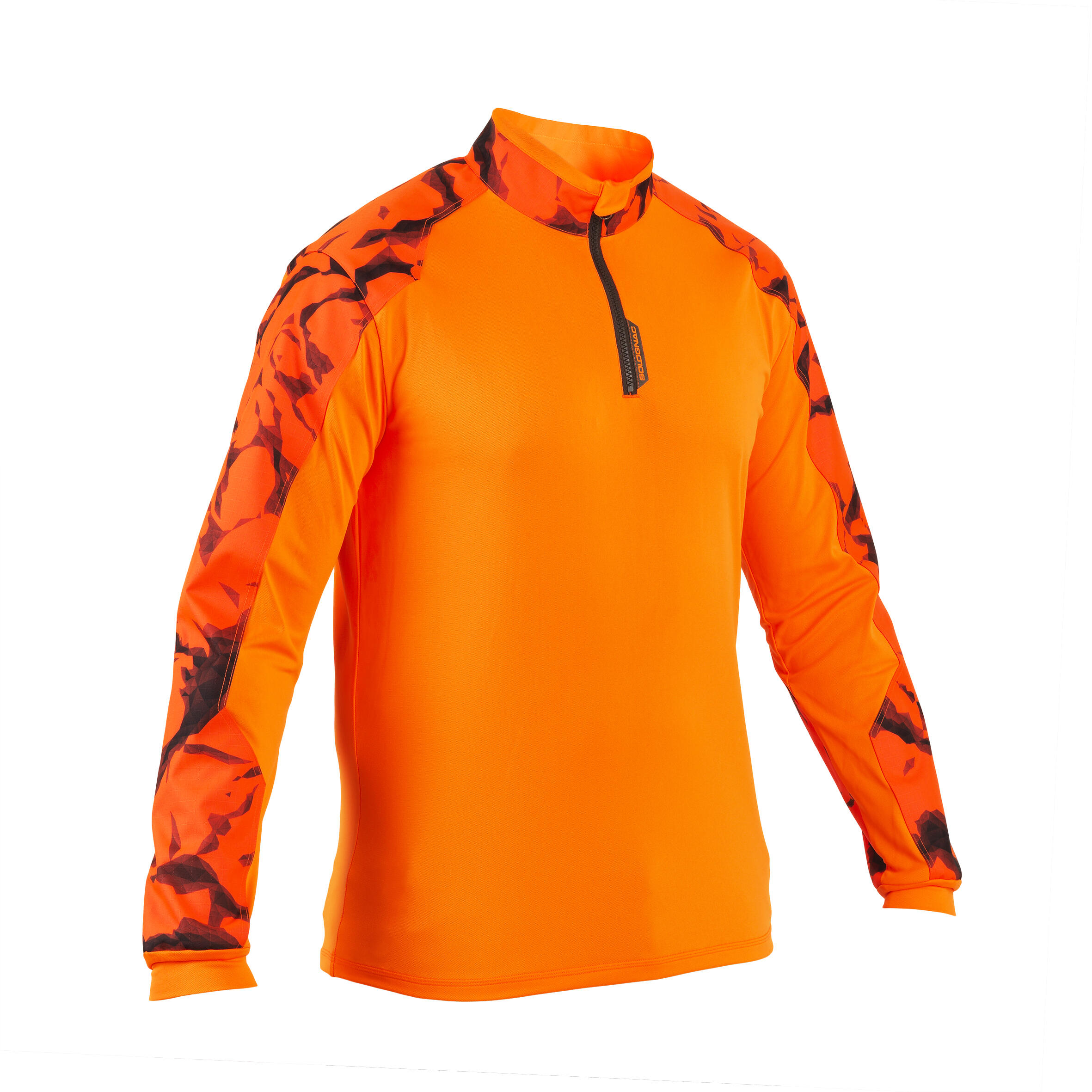 Solognac Jagdshirt SUPERTRACK langarm orange