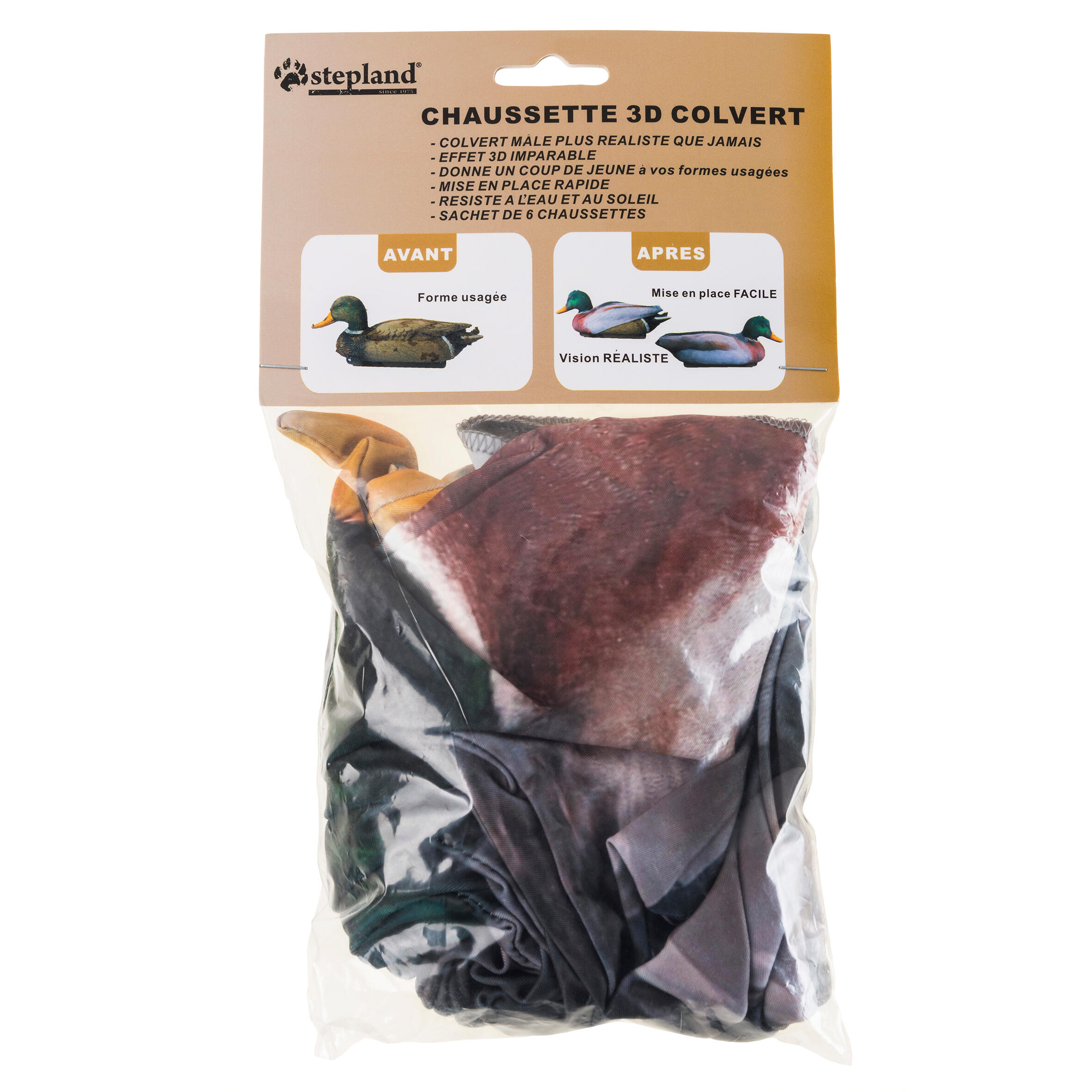 Stepland Lockstrumpf Stockente X6