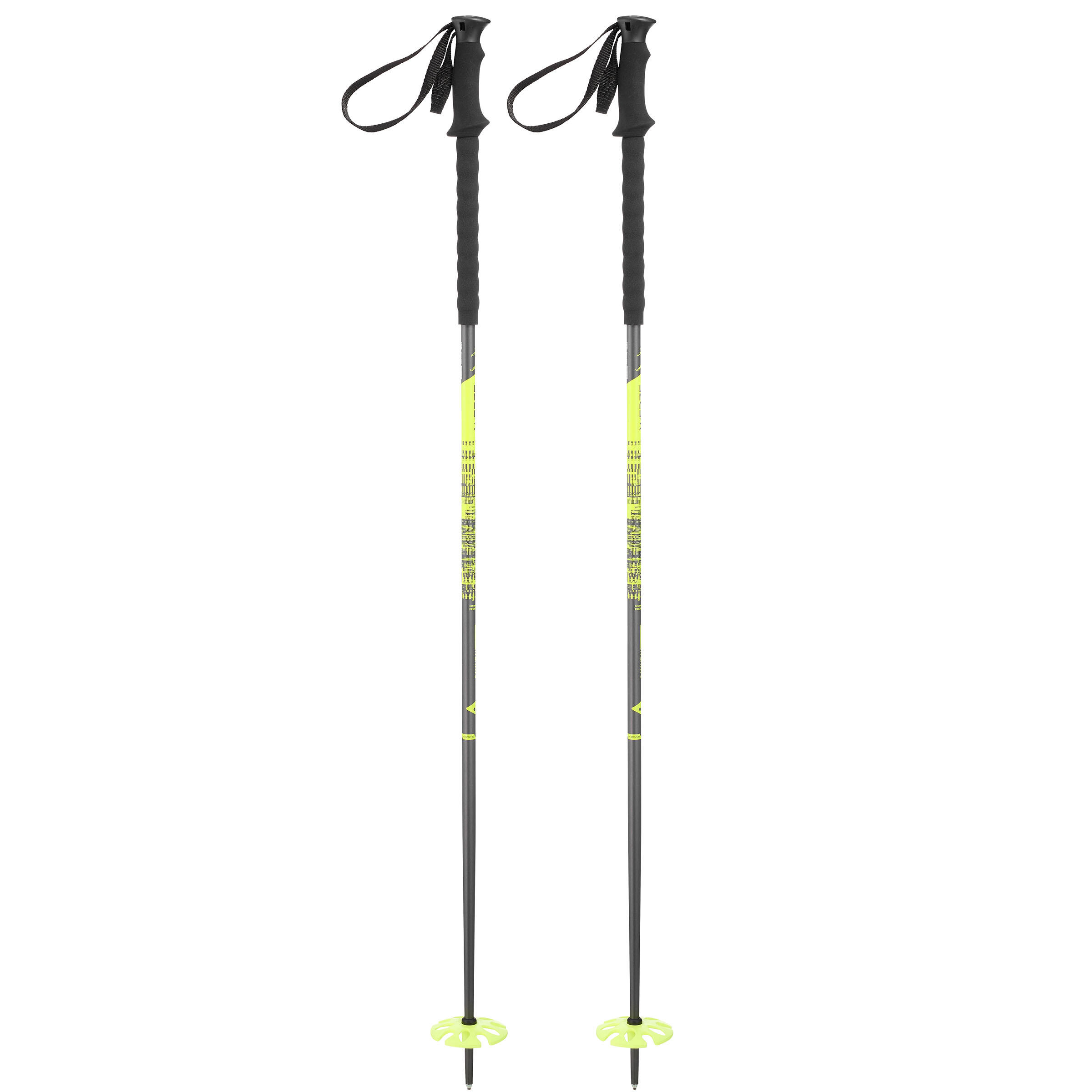 Wedze Skistöcke Freeride FR 950 Light Erwachsene gelb