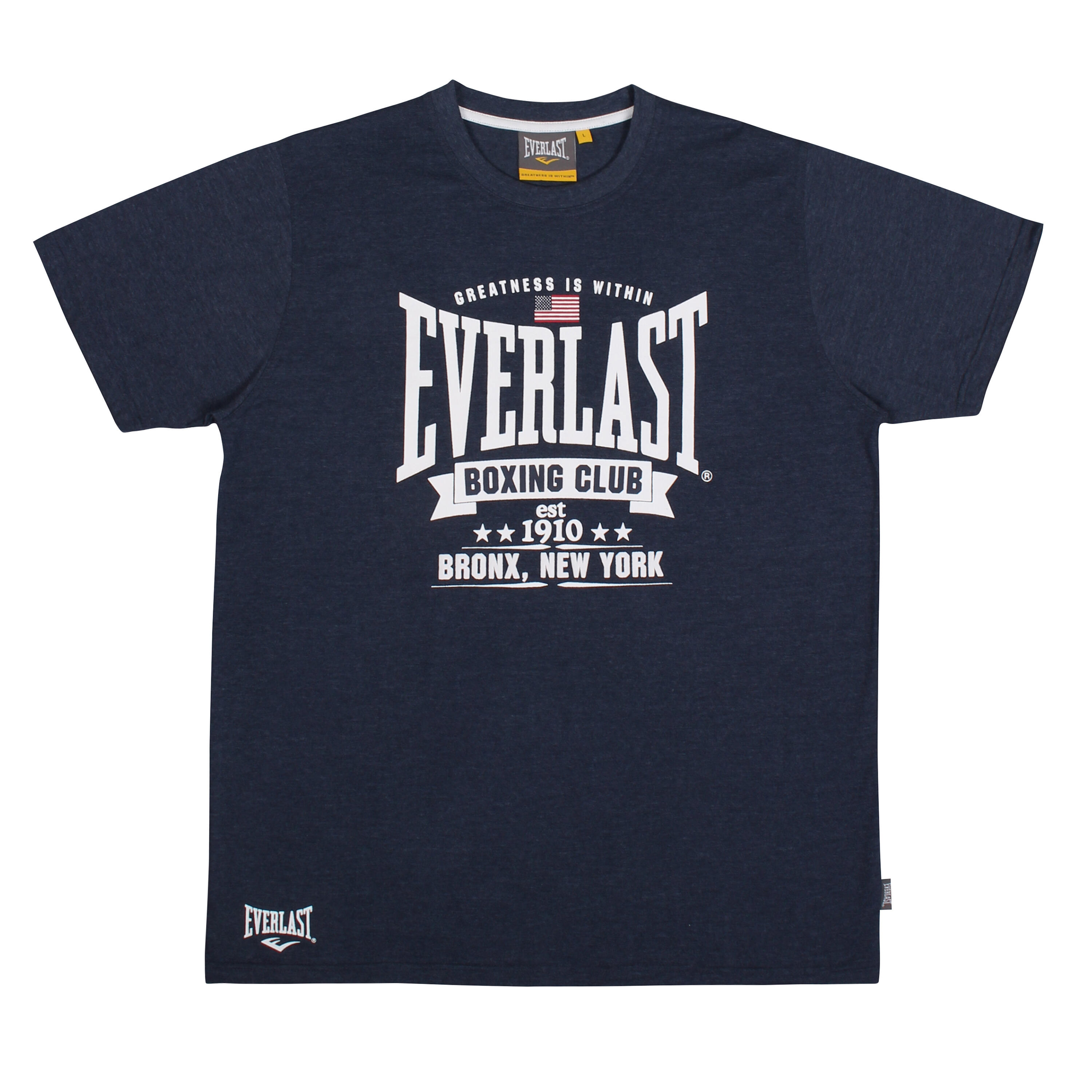 Everlast Everlast T-Shirt Boxen Everlast marineblau meliert