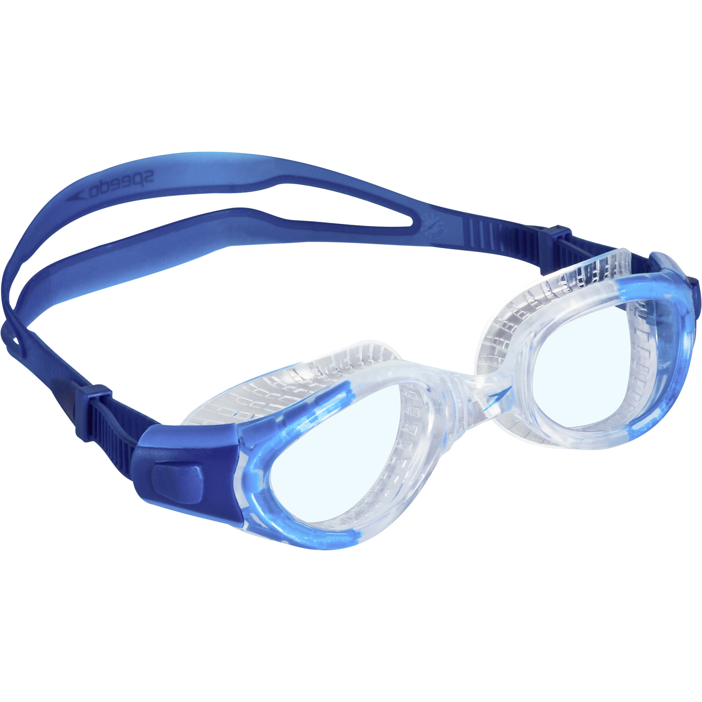 Speedo Schwimmbrille Futura Biofuse Flexiseal Speedo klar blau