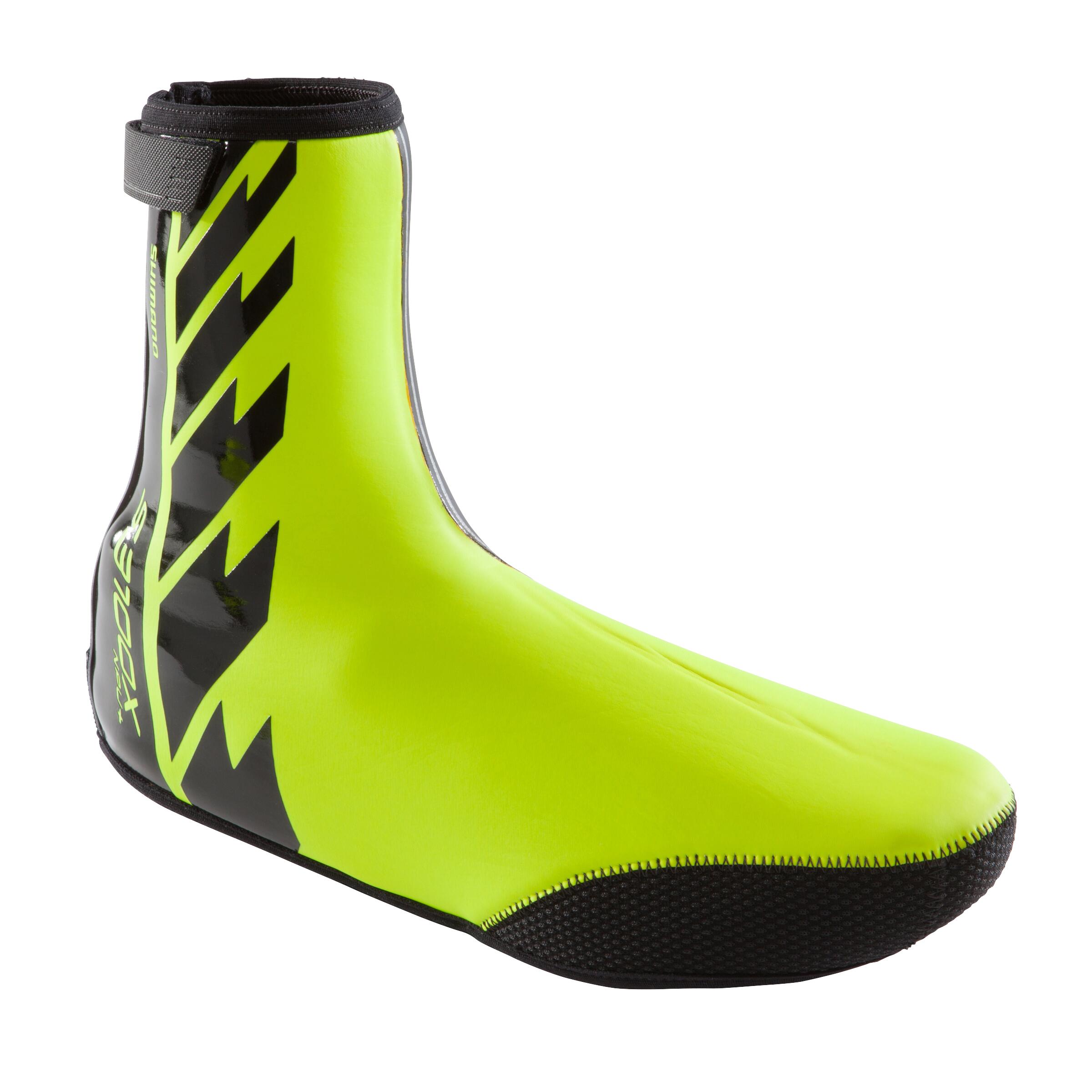 Shimano Fahrrad-Überschuhe S3100X NPU neongelb