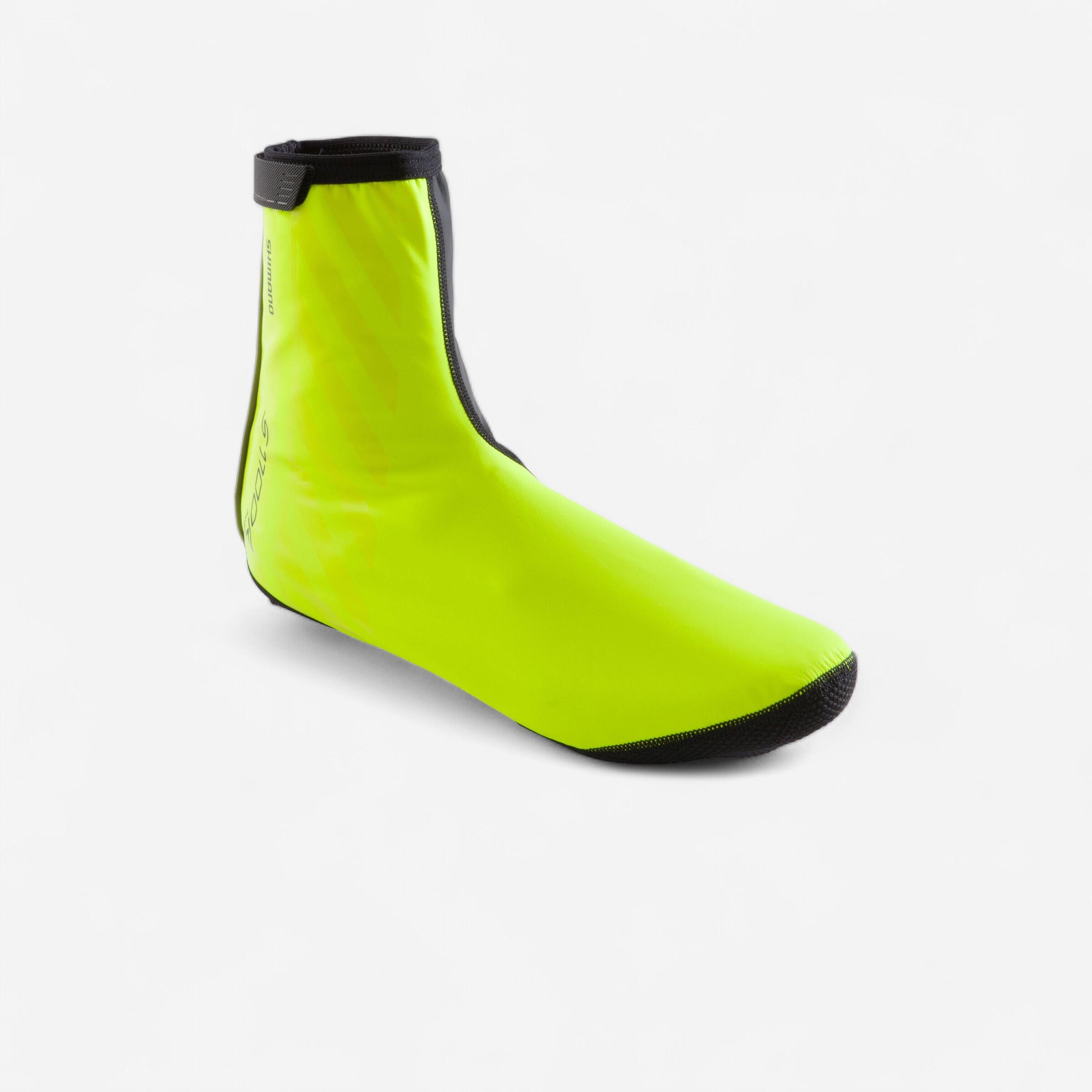 Shimano Fahrrad-Überschuhe S1100R H2O neongelb