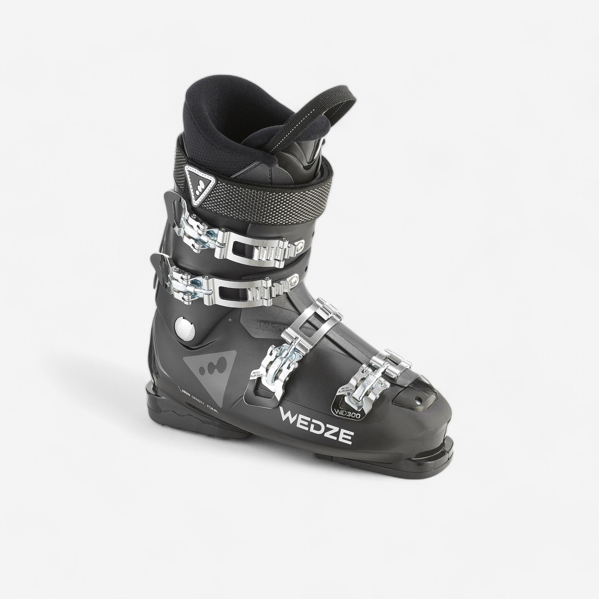 Wedze Skischuhe Piste Wid 300 Herren schwarz