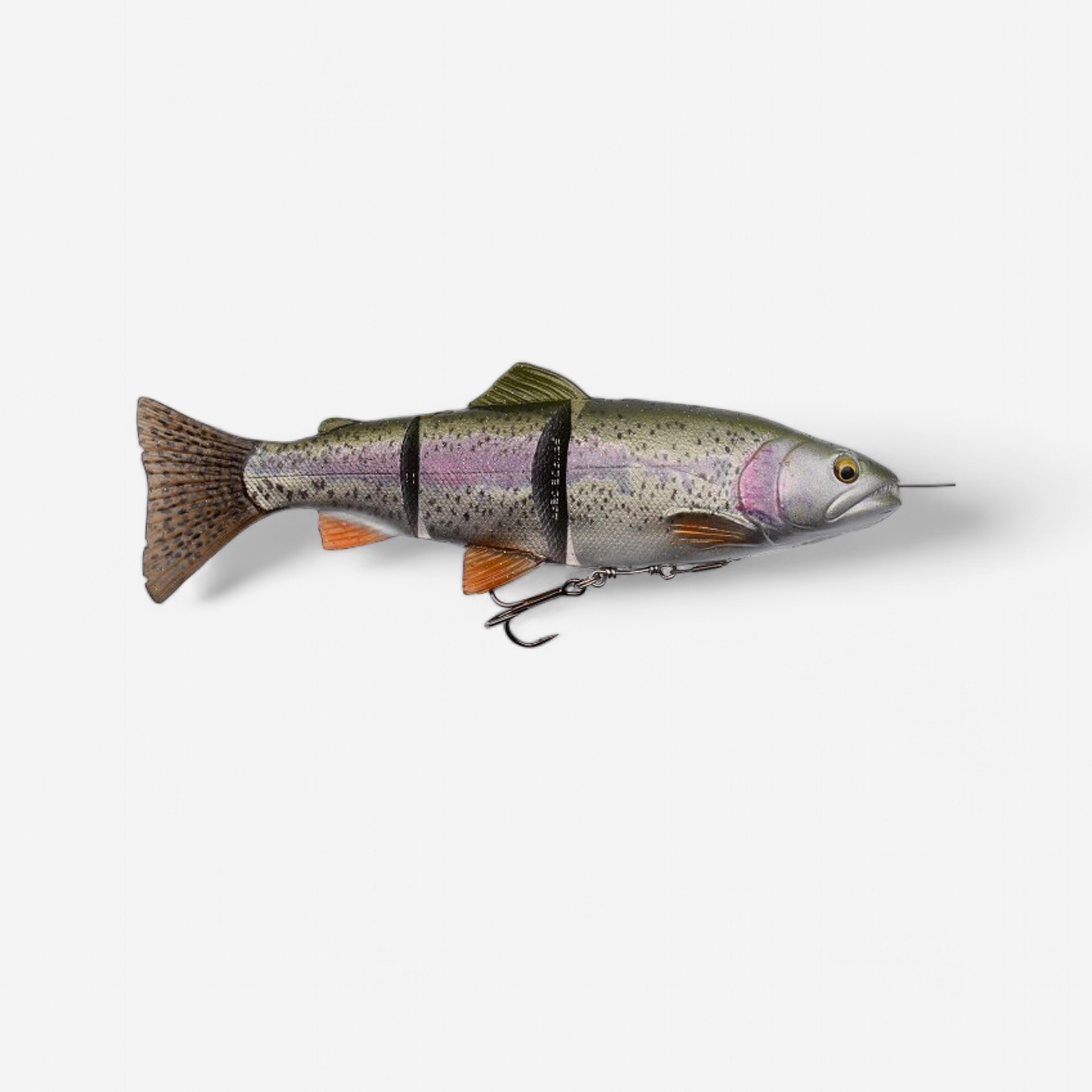 Savage Gear Kunstköder 4D Linethru Trout Rainbow Raubfischangeln 15 cm