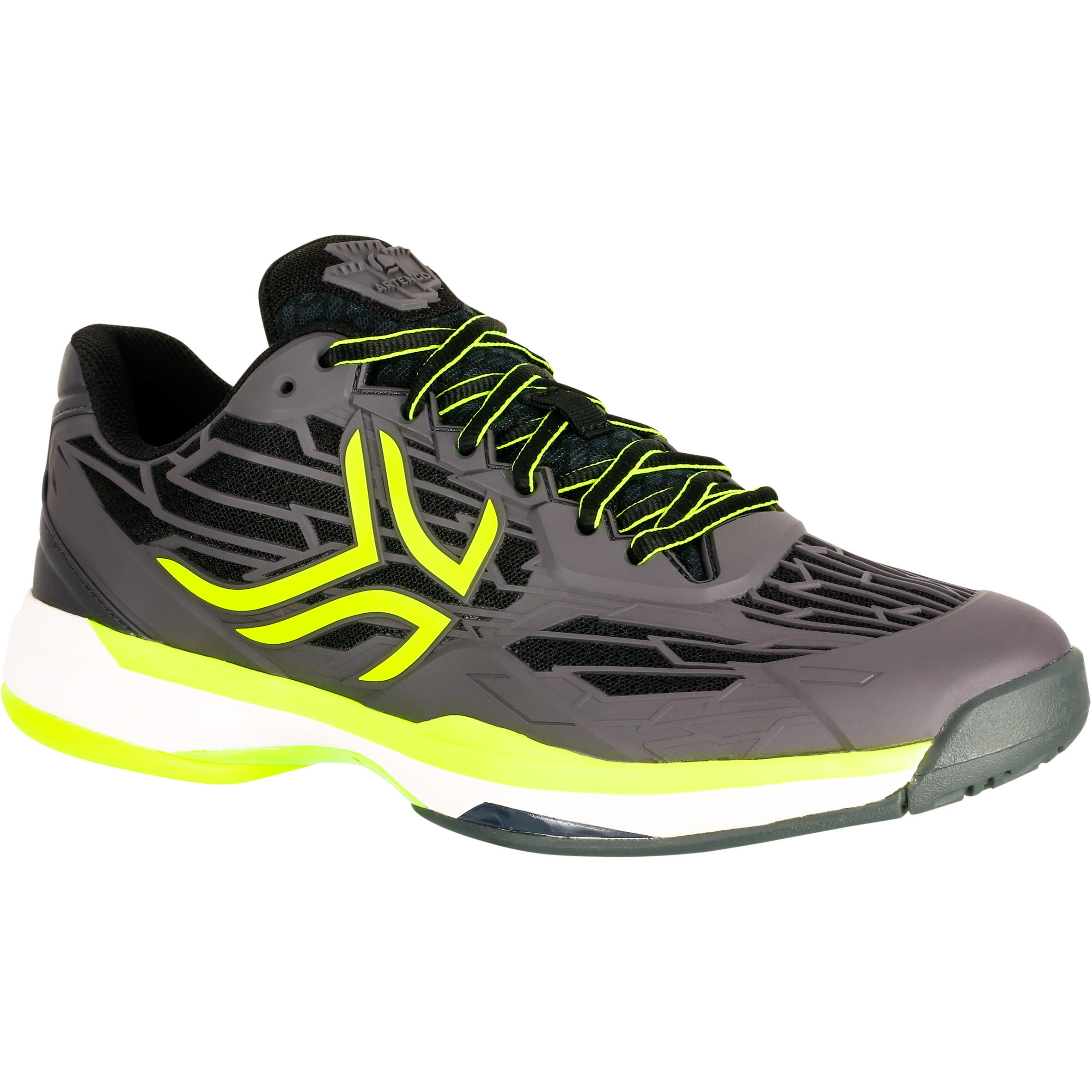 Artengo Tennisschuhe TS990 Multicourt Herren schwarz/gelb