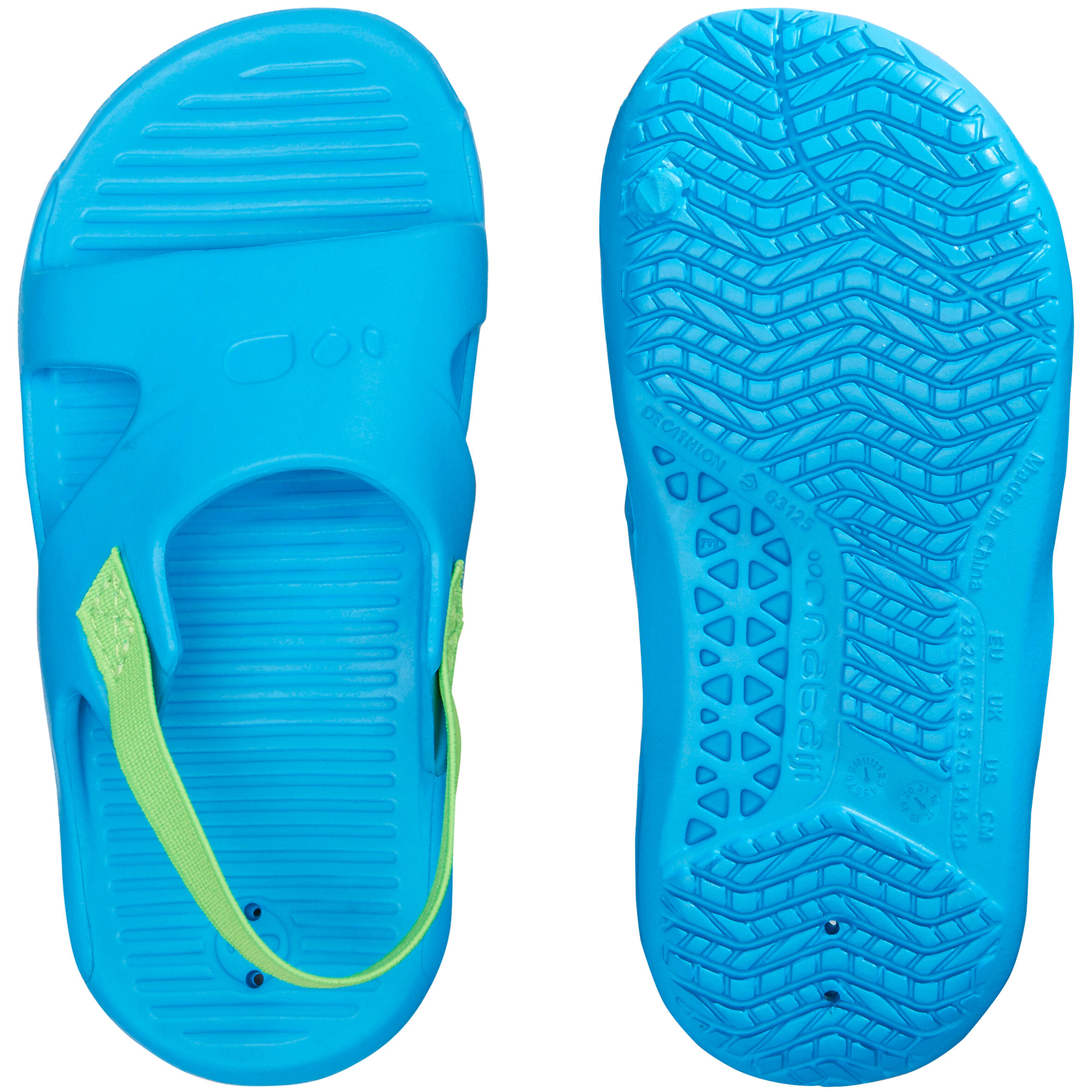 Nabaiji Badesandalen Babys/Kleinkinder blau