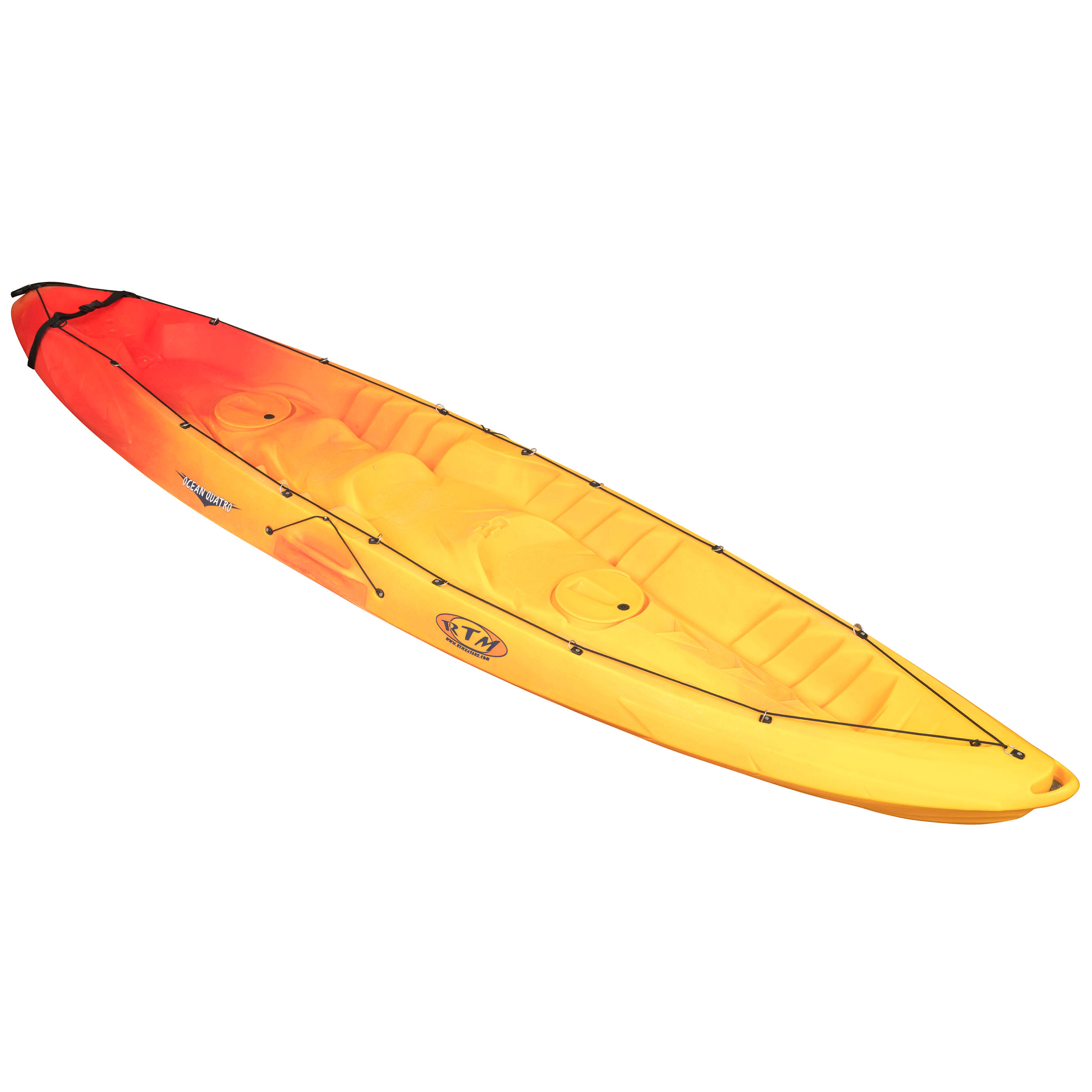 Rotomod Kajak Hartschale Ocean Quatro 4-Sitzer (2 Erwachsene + 2 Kinder)