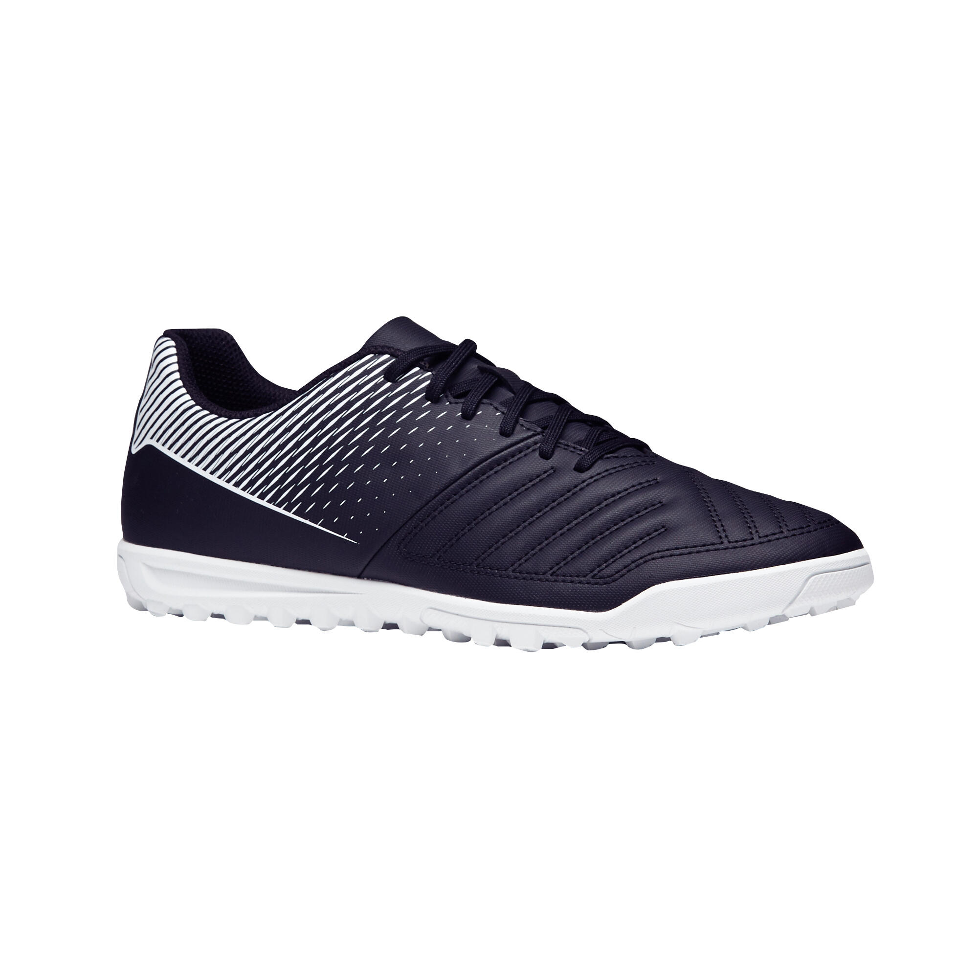 Kipsta Fussballschuhe Multinocken Agility 100 Turf TF Damen/Herren weiss/schwarz