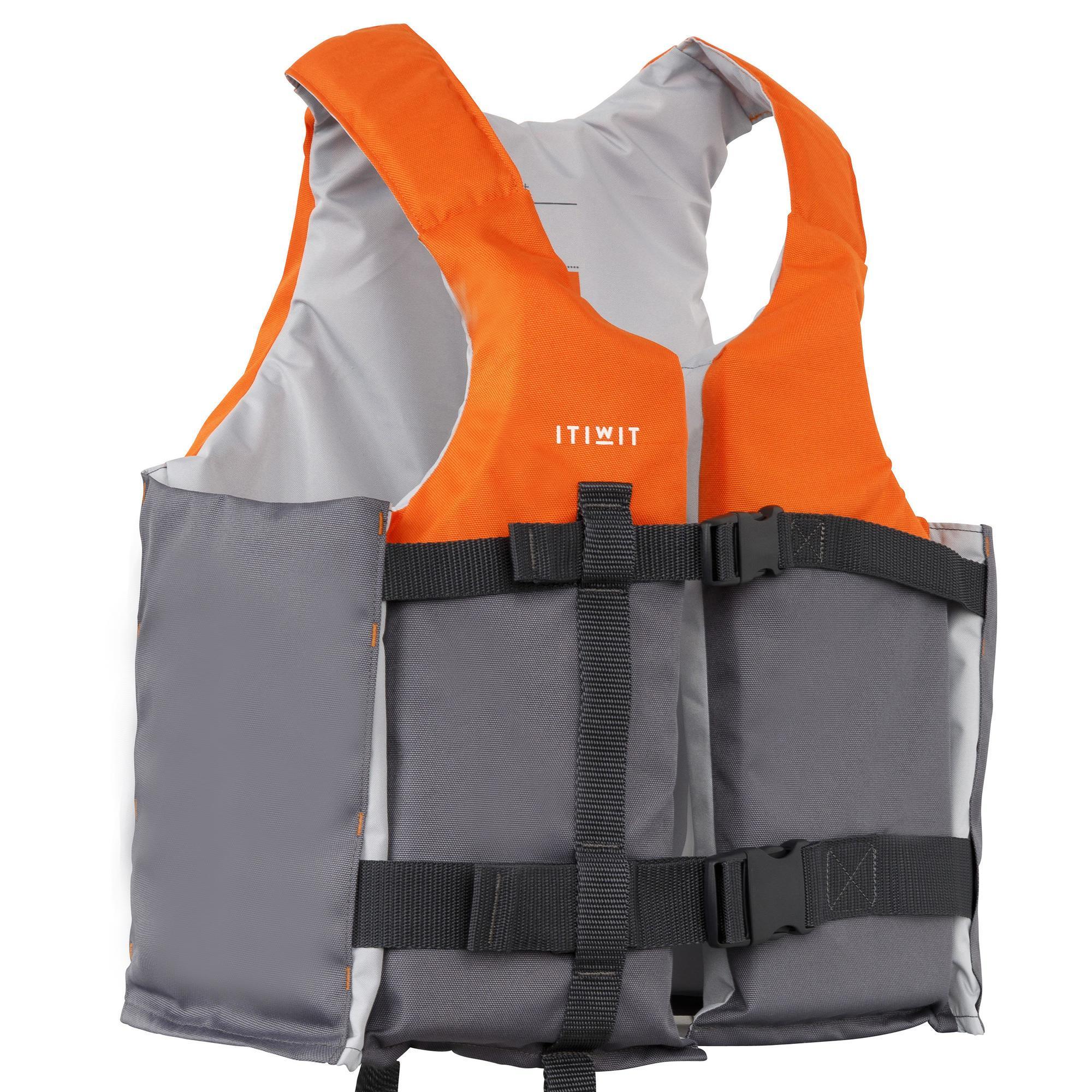 Itiwit Auftriebsweste BA 50N+ für Kajak SUP Jolle orange